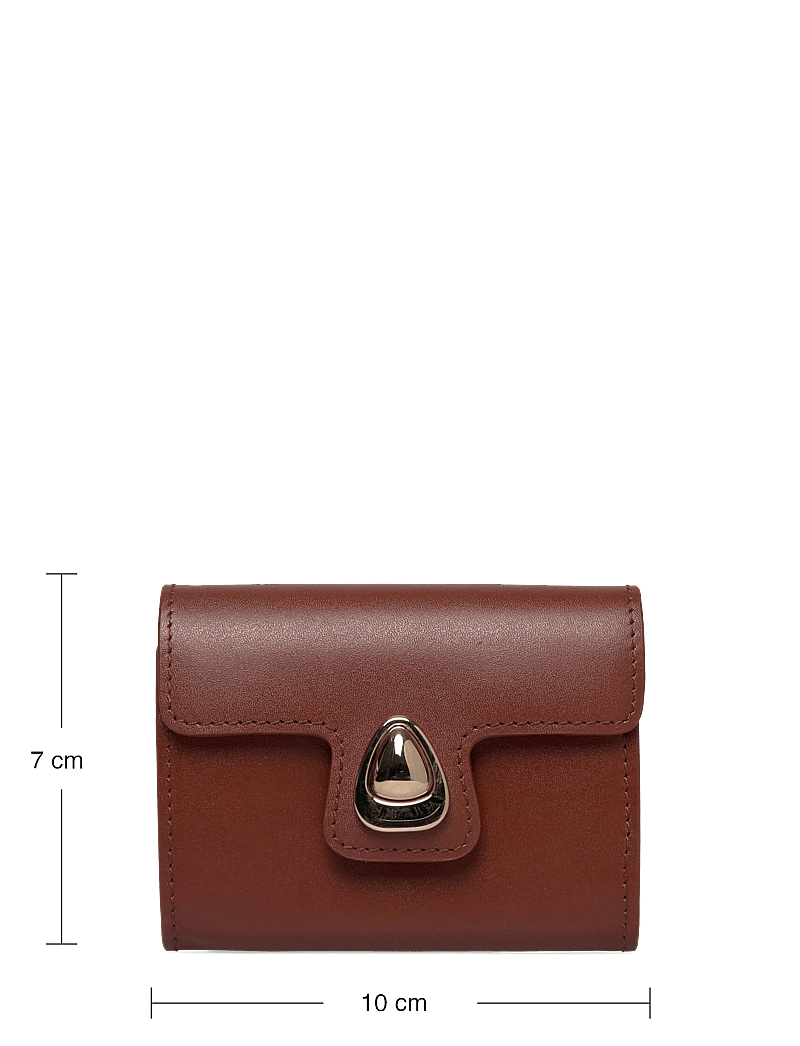 A.P.C. - compact astra - portemonnaies - noisette - 3