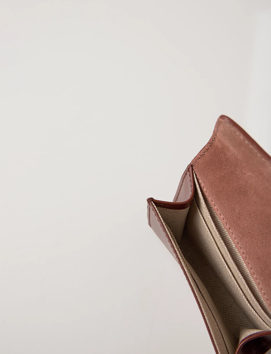 A.P.C. - compact astra - portfele - noisette - 4