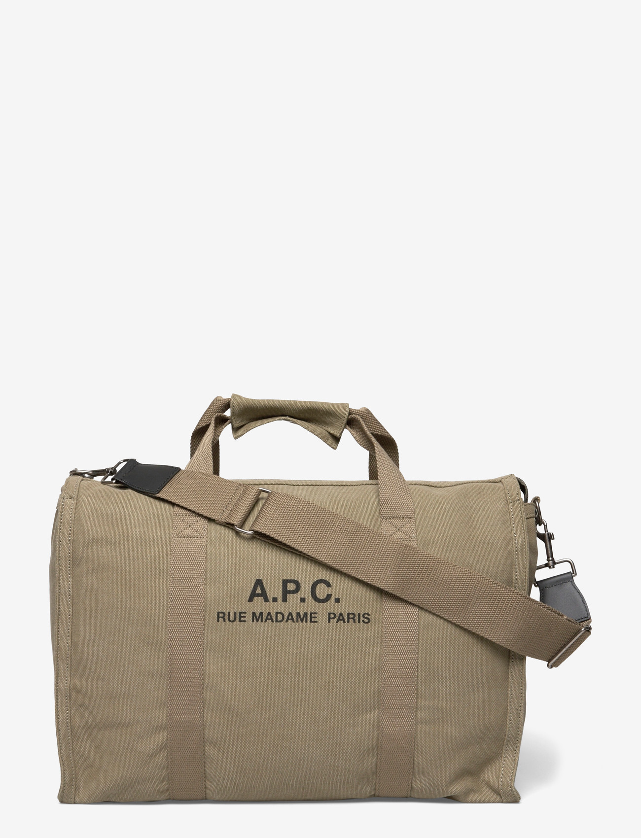A.P.C. - gym bag recuperation - ietilpīgas somas - kaki - 0