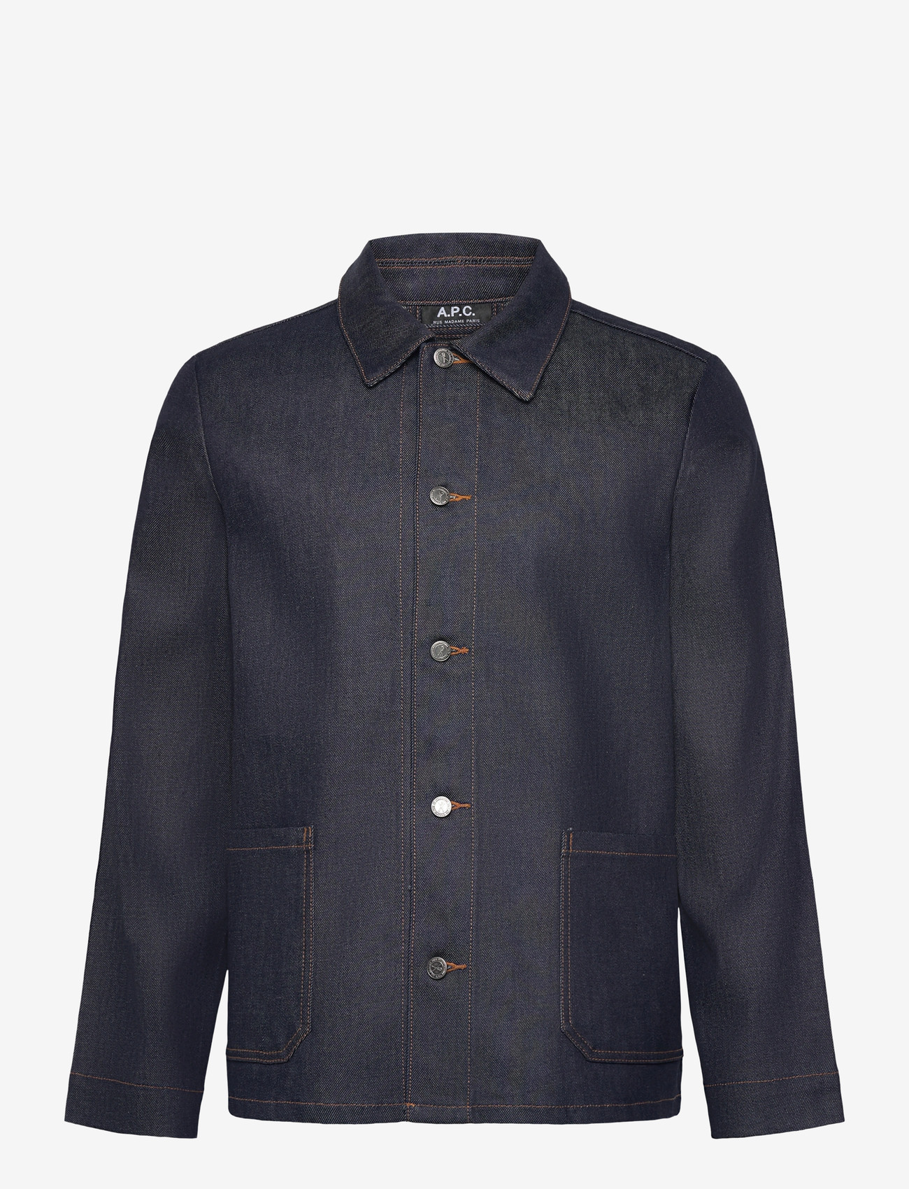 A.P.C. - Jacket Kerlouan - ofodrade jeansjackor - indigo - 0