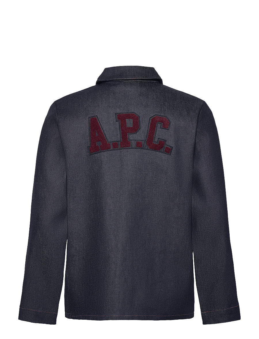 A.P.C. - Jacket Kerlouan - ungefütterte denimjacken - indigo - 1