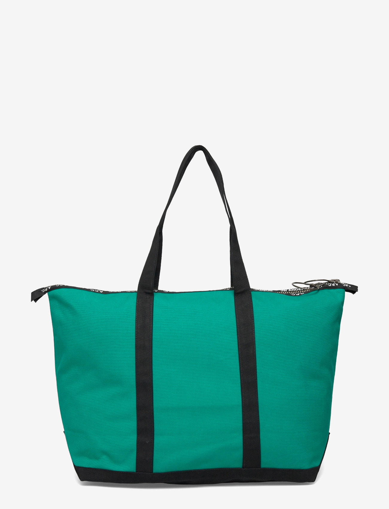 A.P.C. - TOTE ZIPPE JWA - tote bags - vert - 1