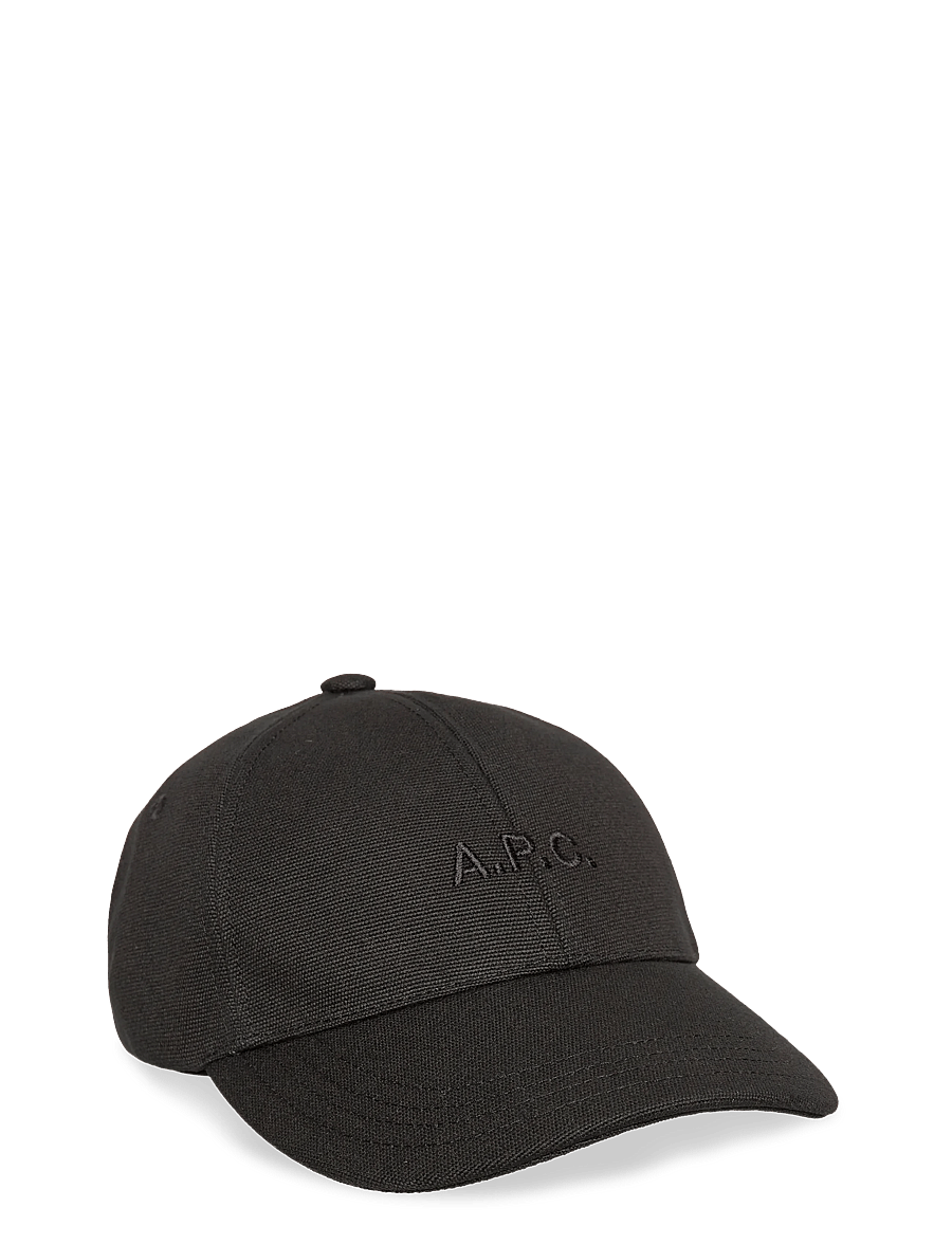 A.P.C. - casquette charlie - kasketter & caps - black - 0