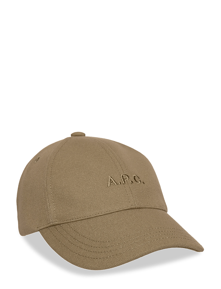 A.P.C. - casquette charlie - kasketter & caps - military khaki - 0