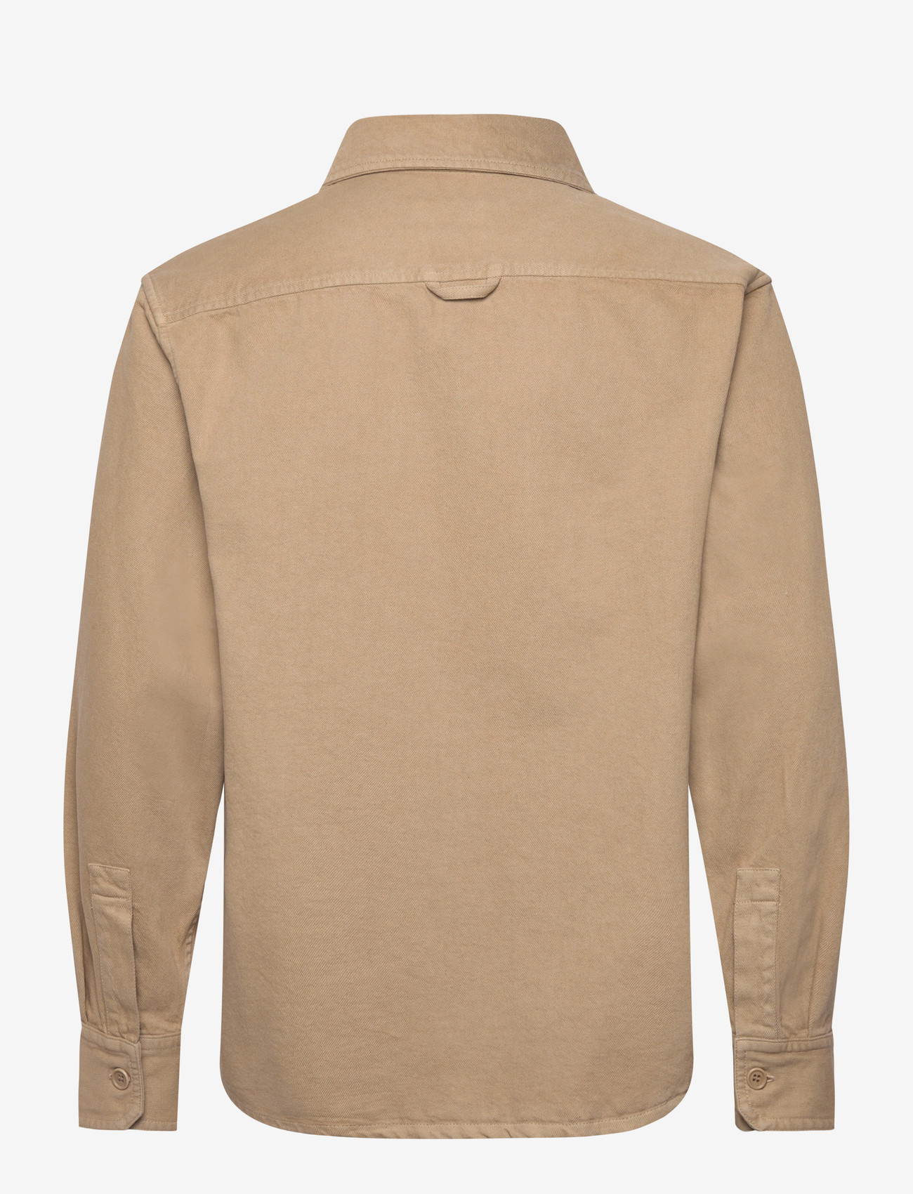 A.P.C. - Overshirt basile brodee poitrine - basic-hemden - beige - 1
