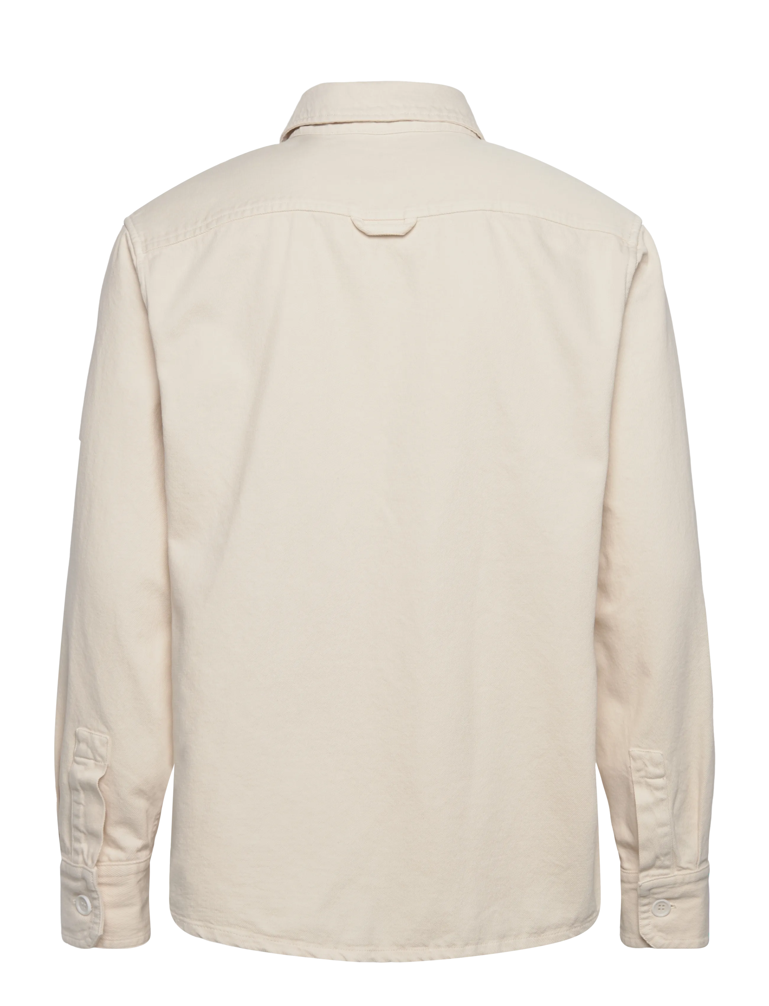 A.P.C. - Overshirt basile brodee poitrine - casual skjortor - creme - 1