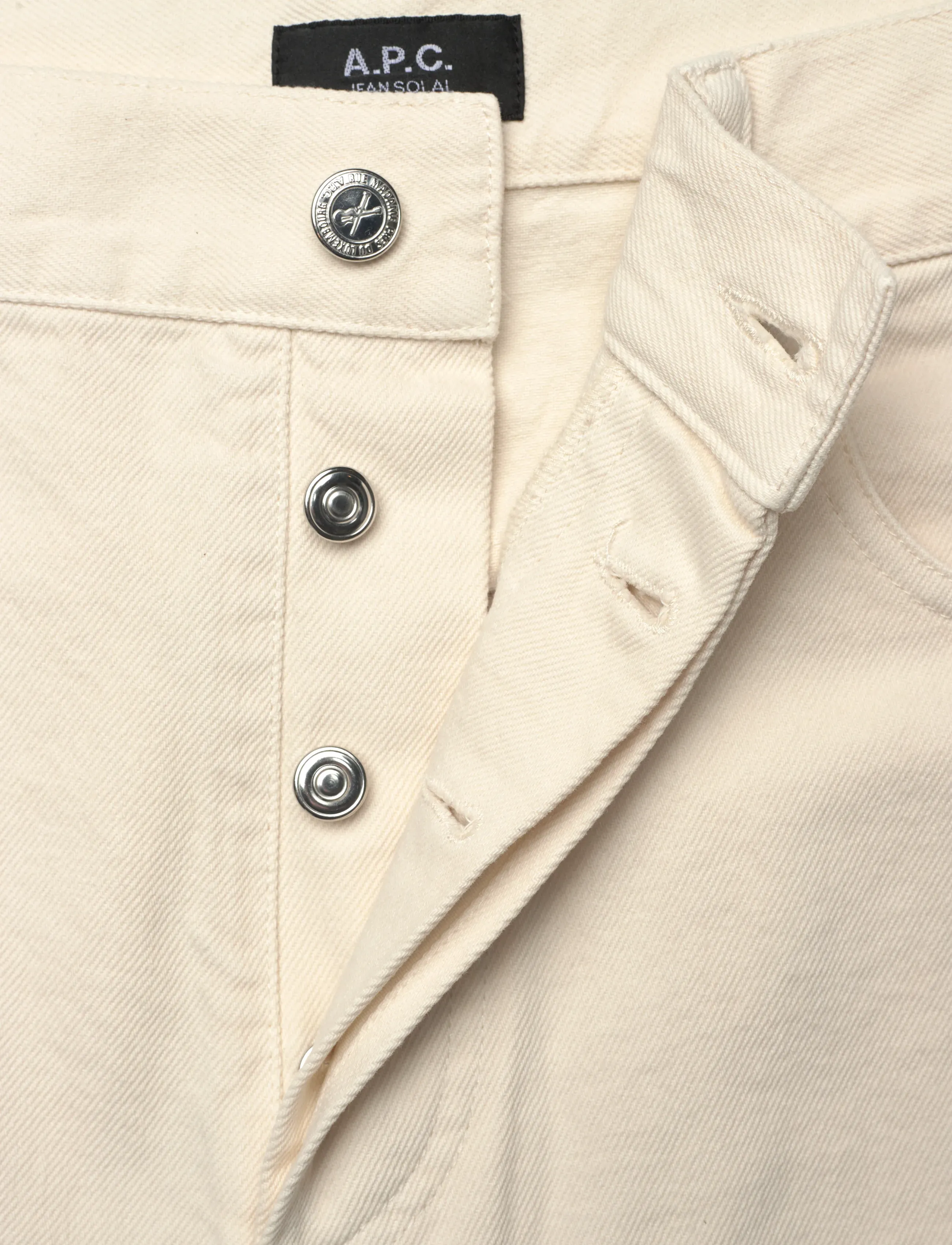 A.P.C. - Solal Jeans - hosen & jeans - creme - 3