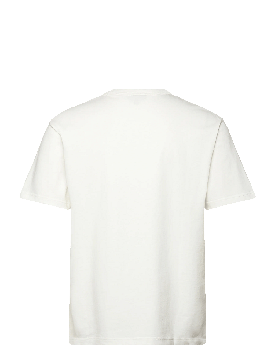 A.P.C. - t-shirt boxy petit vpc - marškinėliai trumpomis rankovėmis - blanc/dark navy - 1