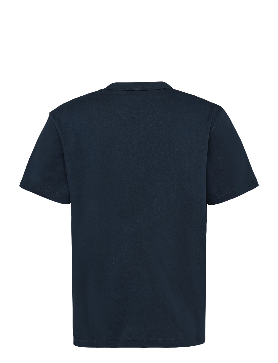 A.P.C. - t-shirt boxy petit vpc - kurzärmelige t-shirts - dark navy/ecru - 1