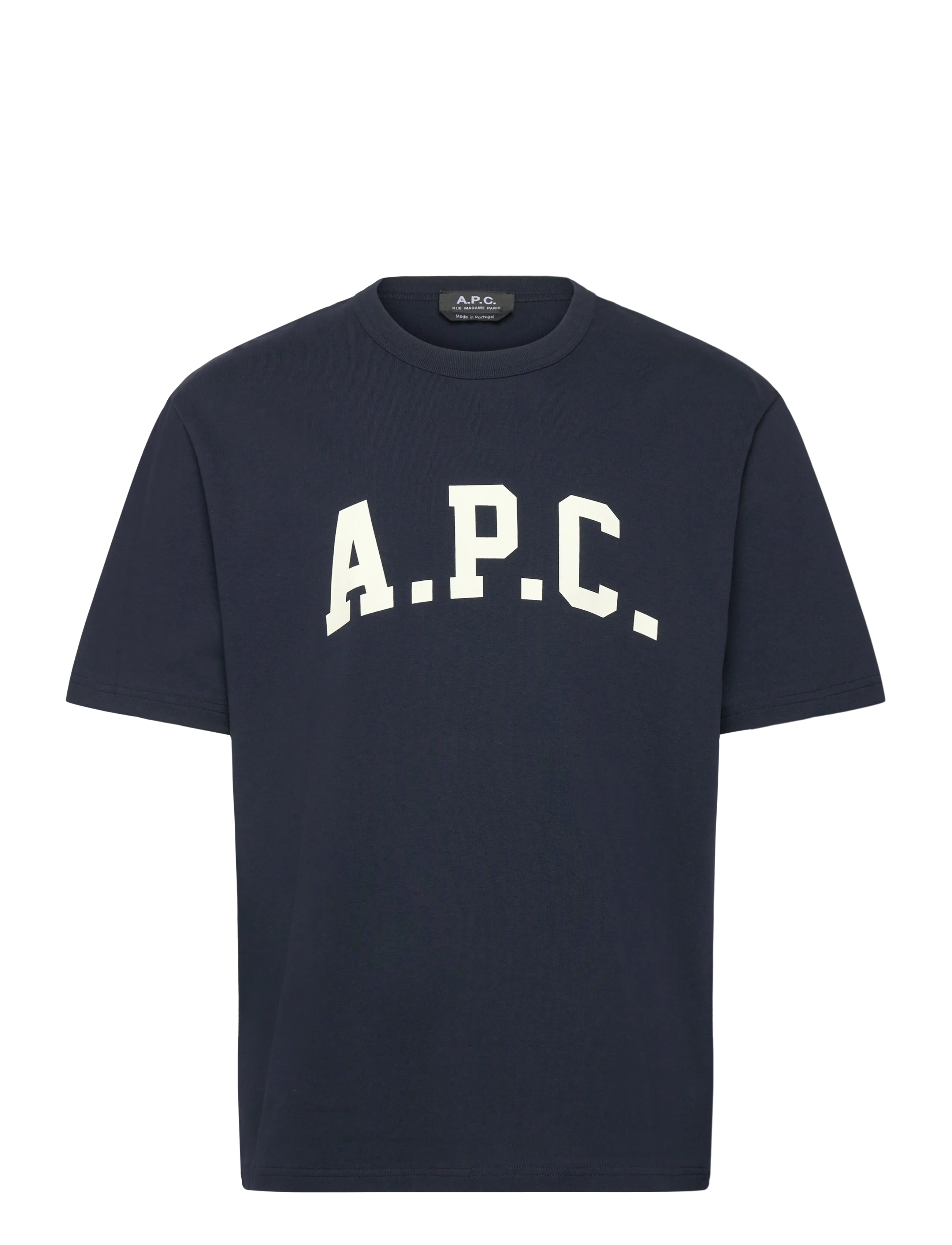 A.P.C. T-shirt marcus - Riided - DARK NAVY/ECRU / navy