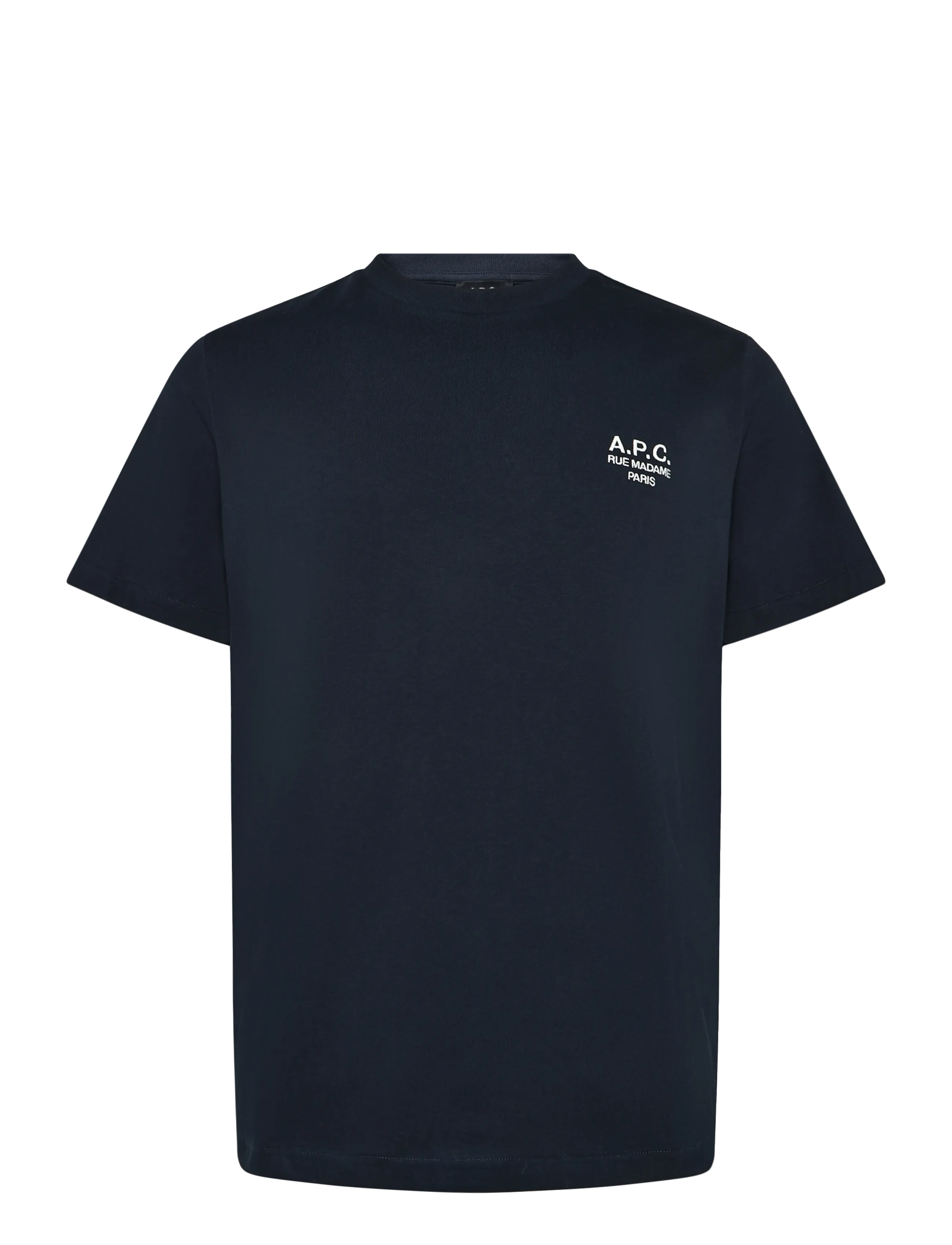 A.P.C. t-shirt standard rue madame GOTS - A.P.C. - DARK NAVY/ECRU / navy