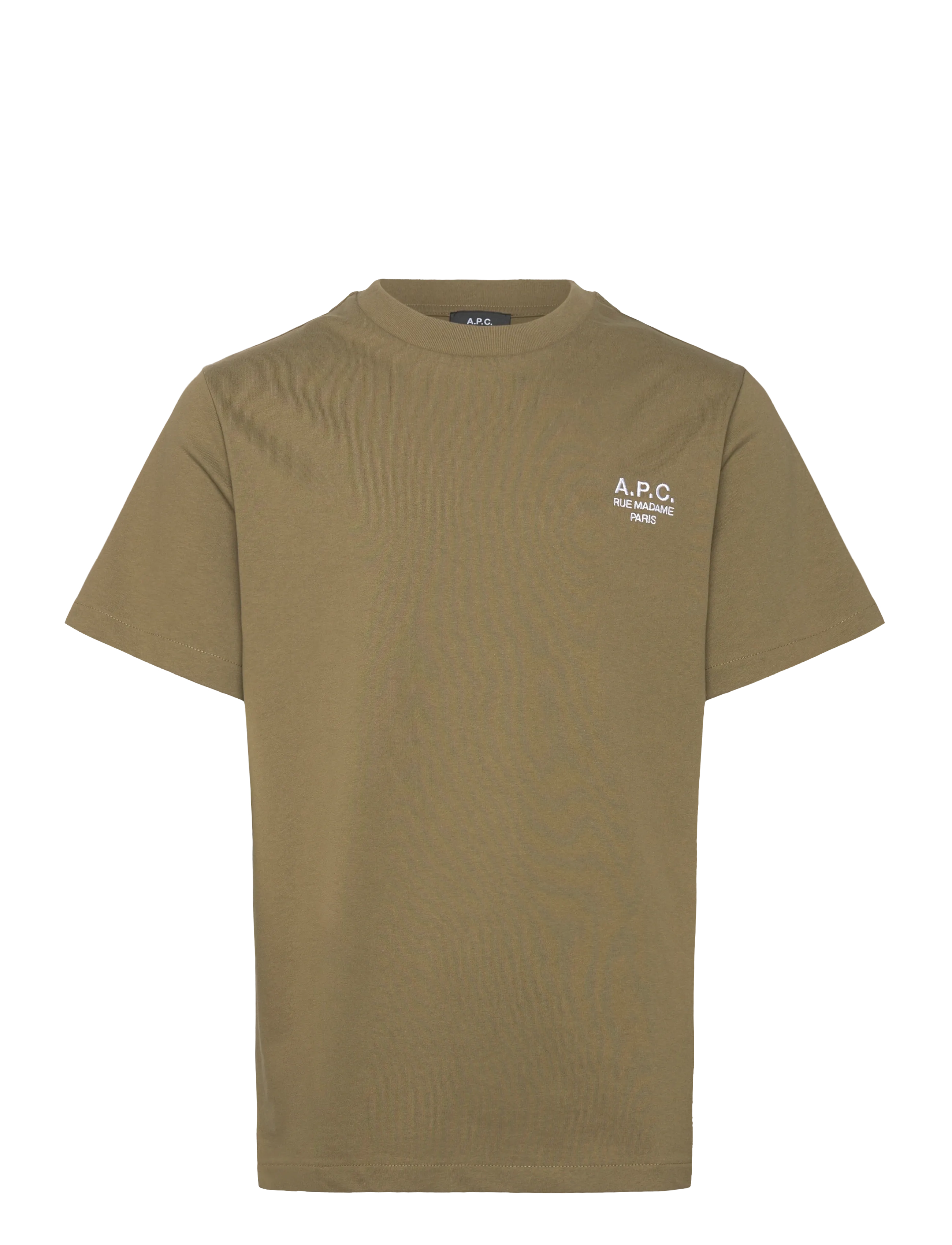 A.P.C. T-shirt standard rue madame - A.P.C. - KAKI/BLANC / khaki/green