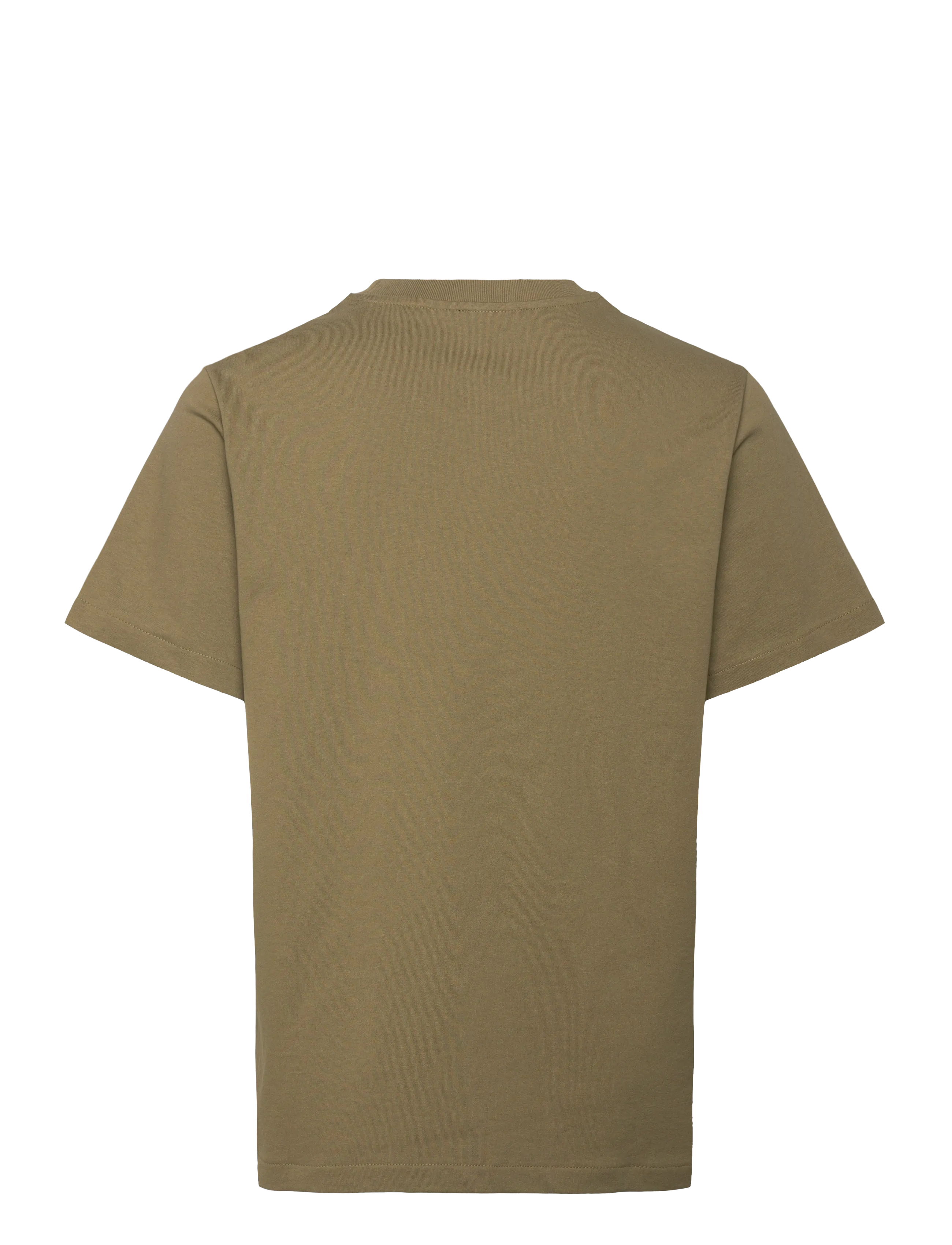 A.P.C. - T-shirt standard rue madame - kortærmede t-shirts - kaki/blanc - 1