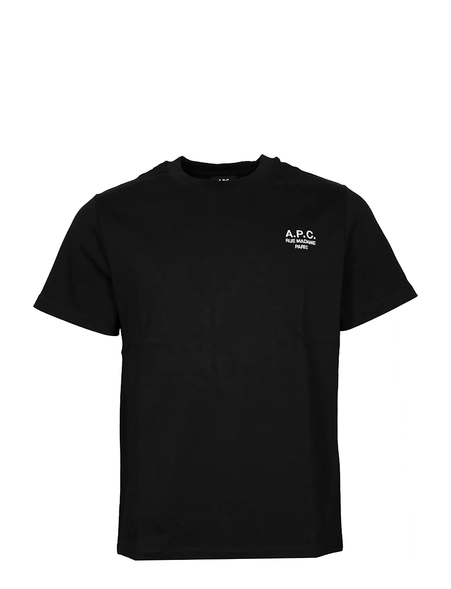 A.P.C. - t-shirt standard rue madame GOTS - kurzärmelig - noir/blanc - 0