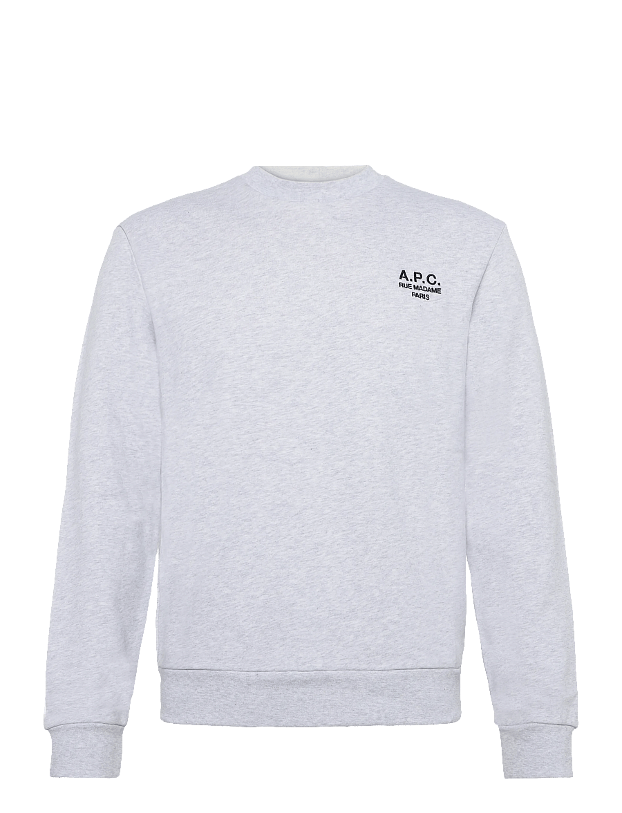 A.P.C. - sweat standard rue madame GOTS - kläder - heathered grey/black - 0