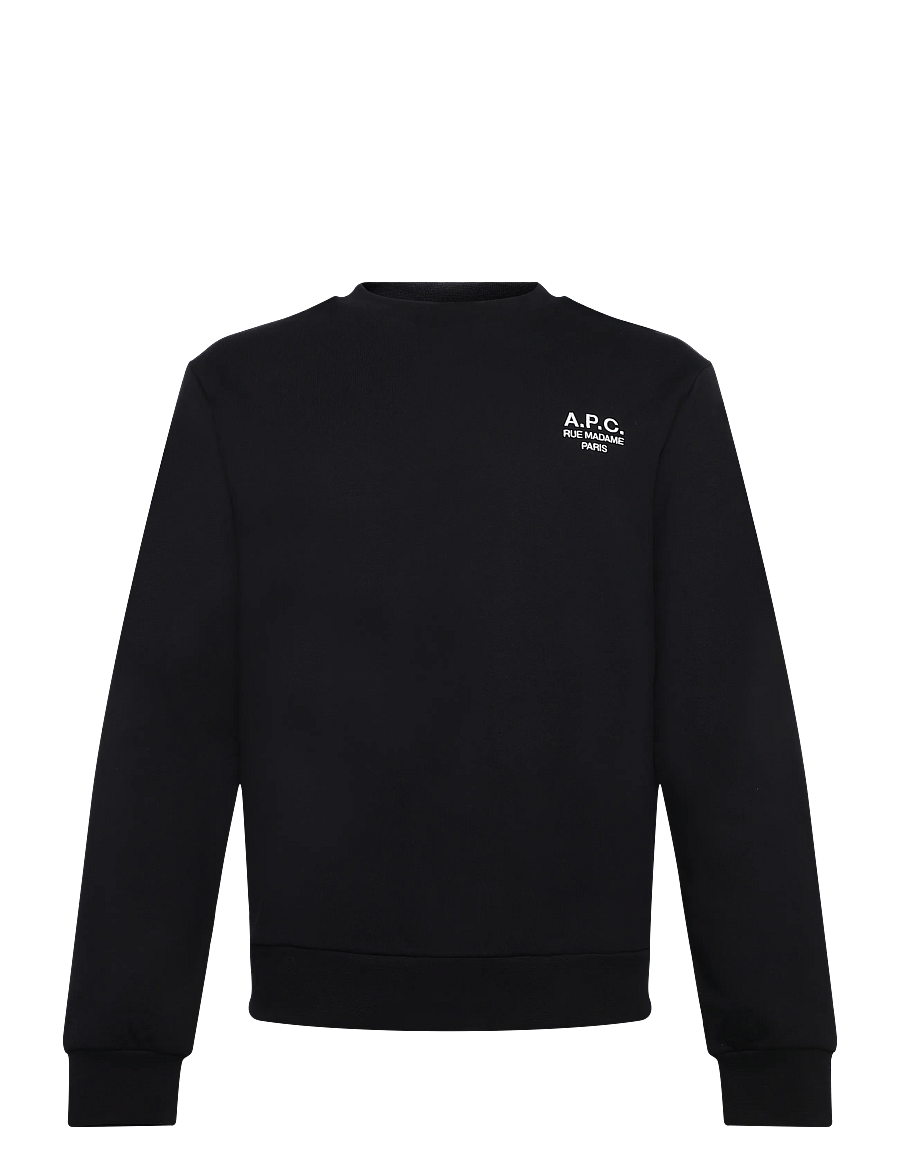 A.P.C. - sweat standard rue madame GOTS - clothing - noir/blanc - 0