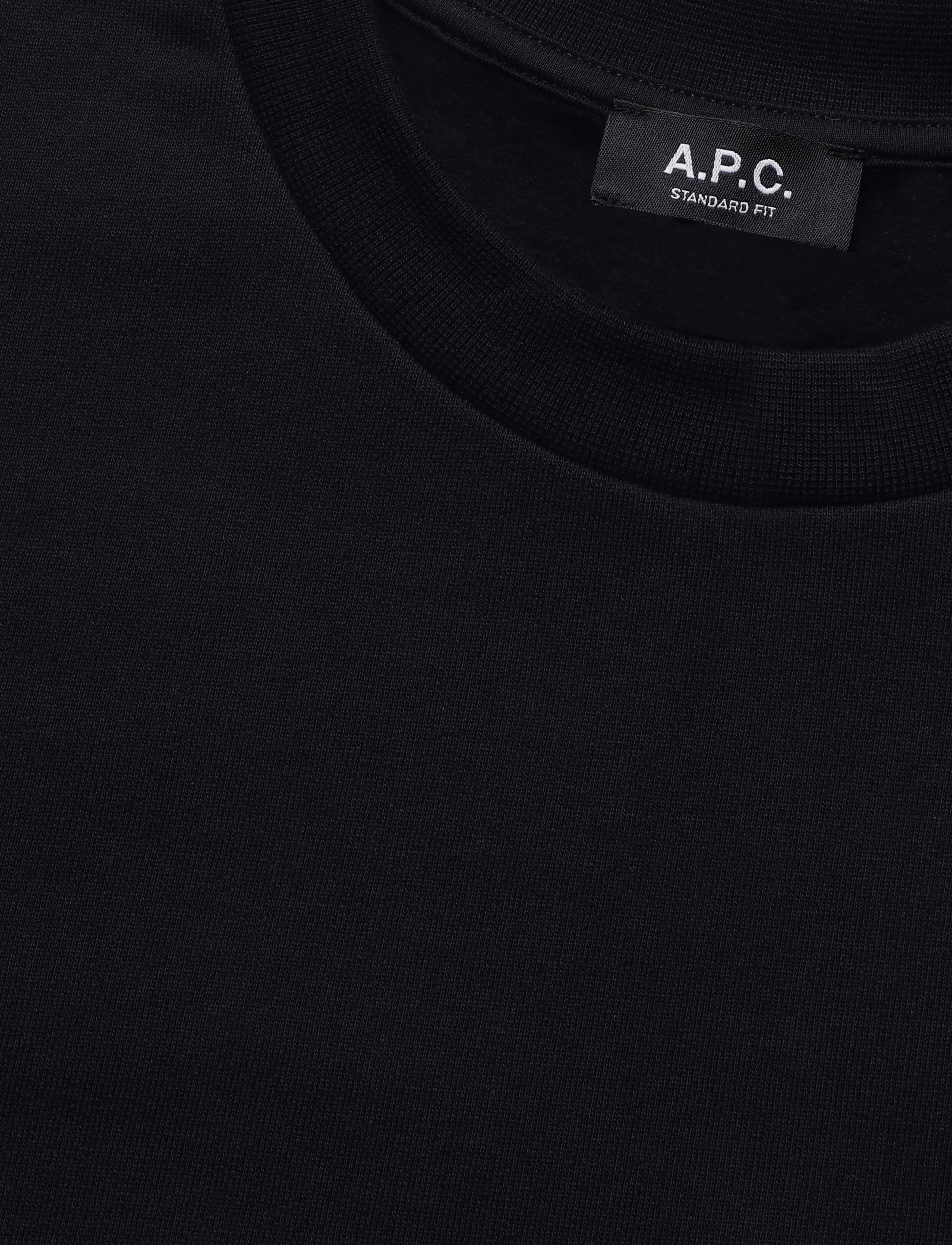 A.P.C. - sweat standard rue madame GOTS - clothing - noir/blanc - 2