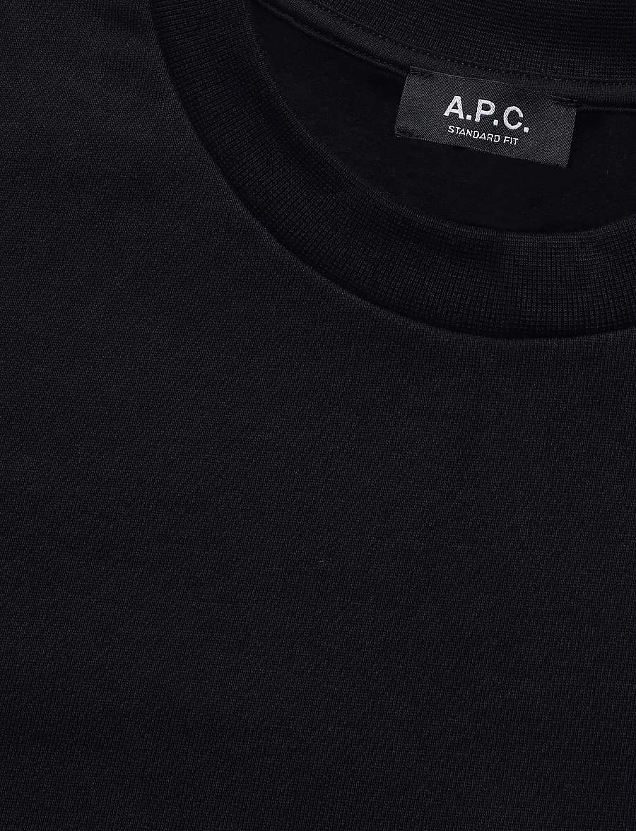A.P.C. - sweat standard rue madame GOTS - clothing - noir/blanc - 2