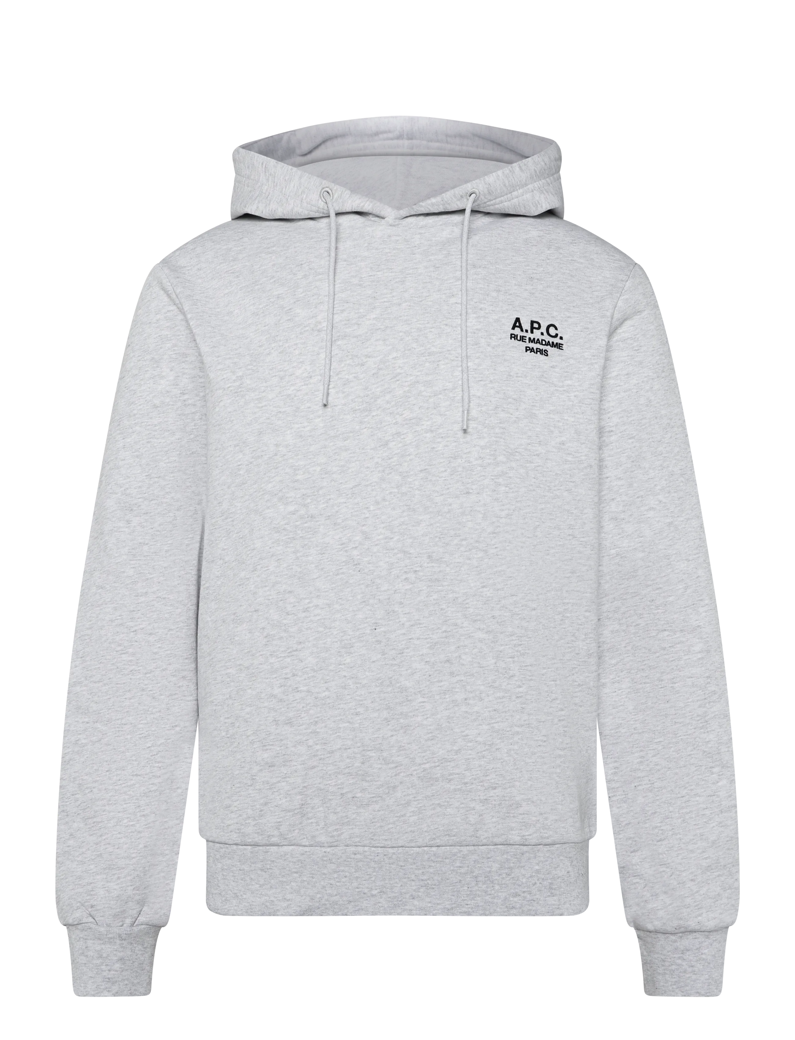 A.P.C. hoodie standard rue madame GOTS - Kapuutsiga pusad - HEATHERED GREY/BLACK / grey