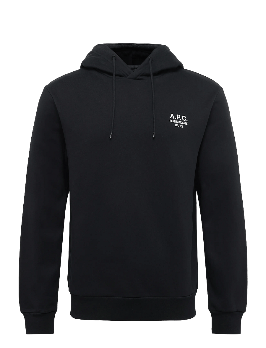 A.P.C. - hoodie standard rue madame GOTS - hoodies - noir/blanc - 0