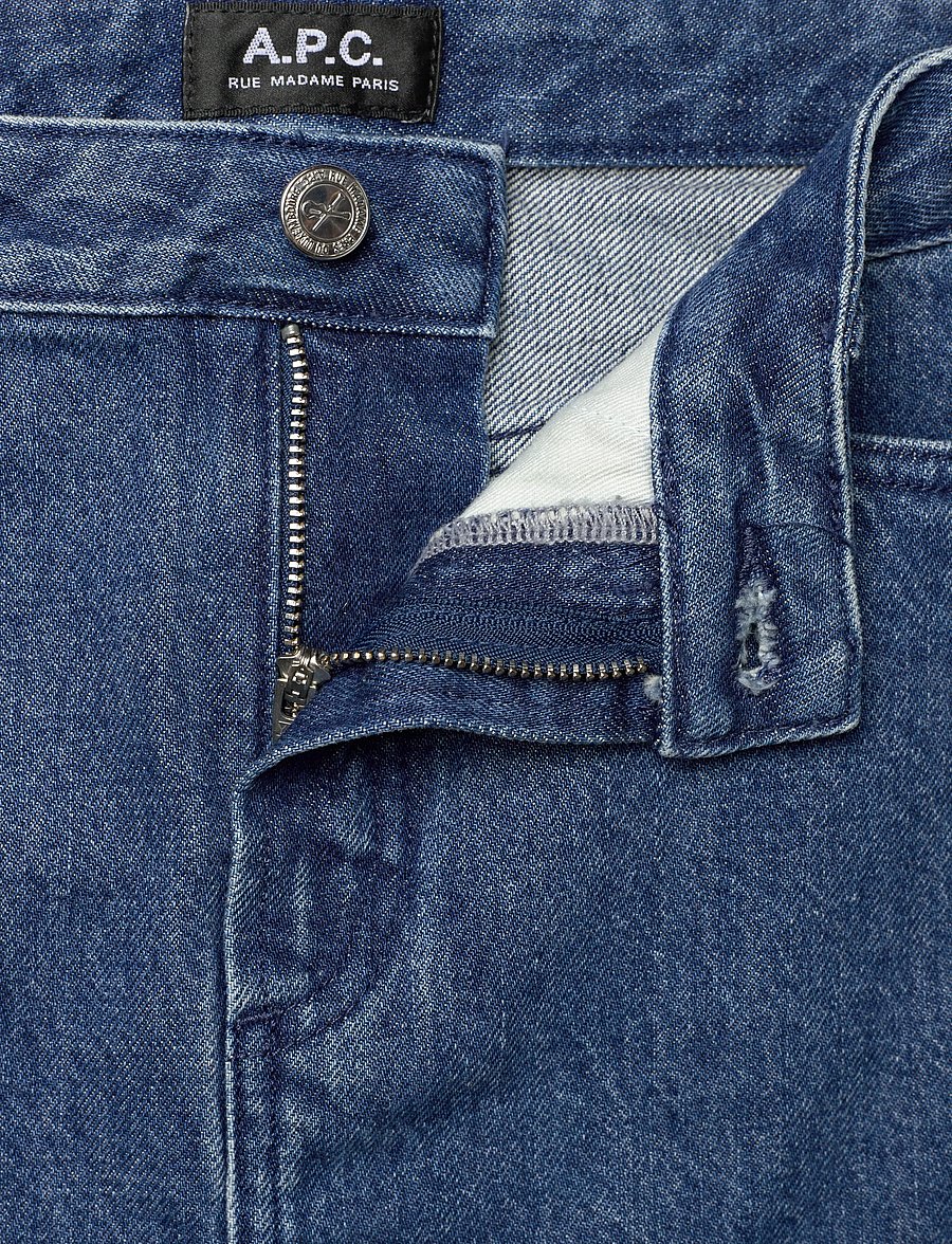 A.P.C. - Mini Skirt - kurze röcke - indigo delave - 3