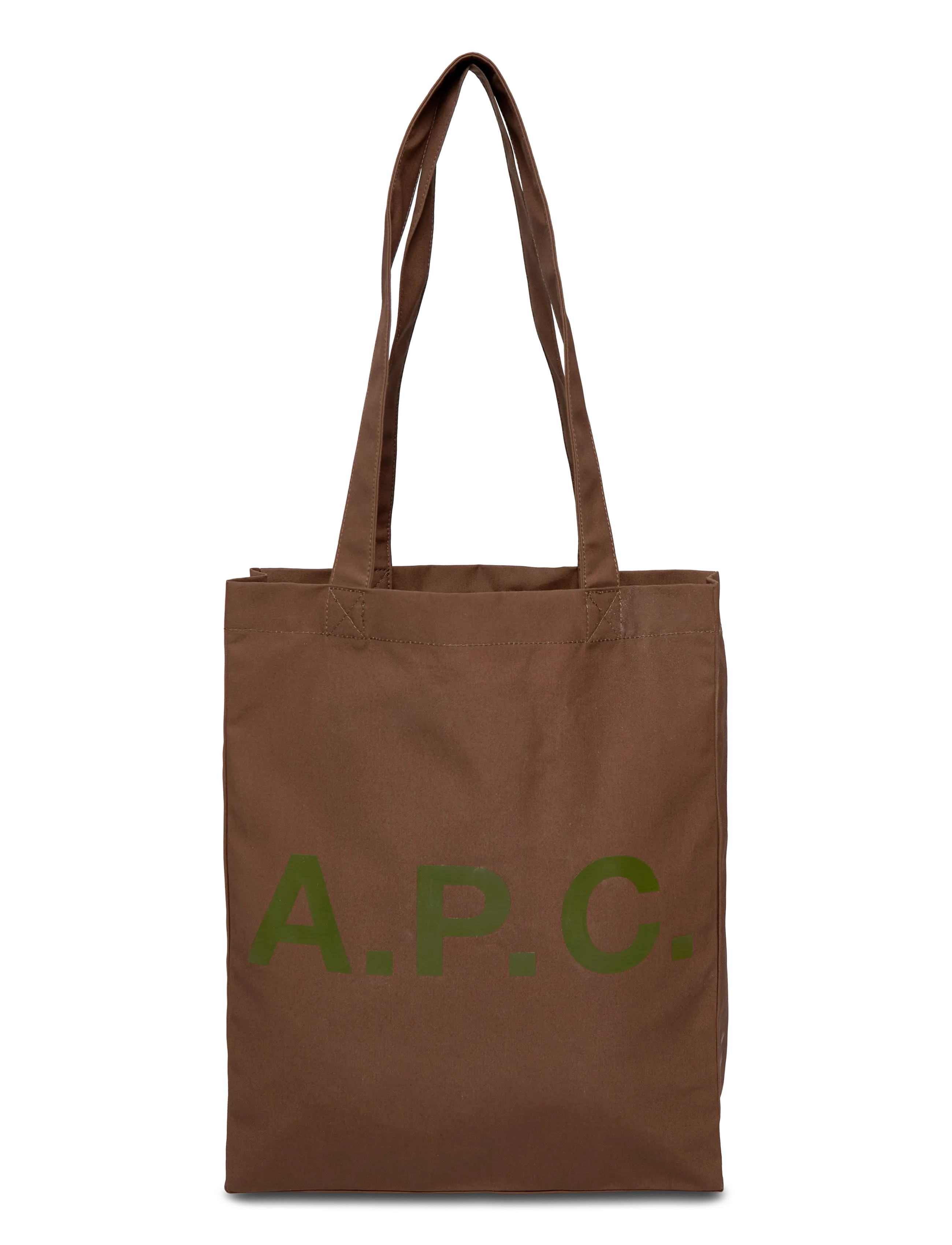 A.P.C. tote lou - Bags - KHAKI / brown