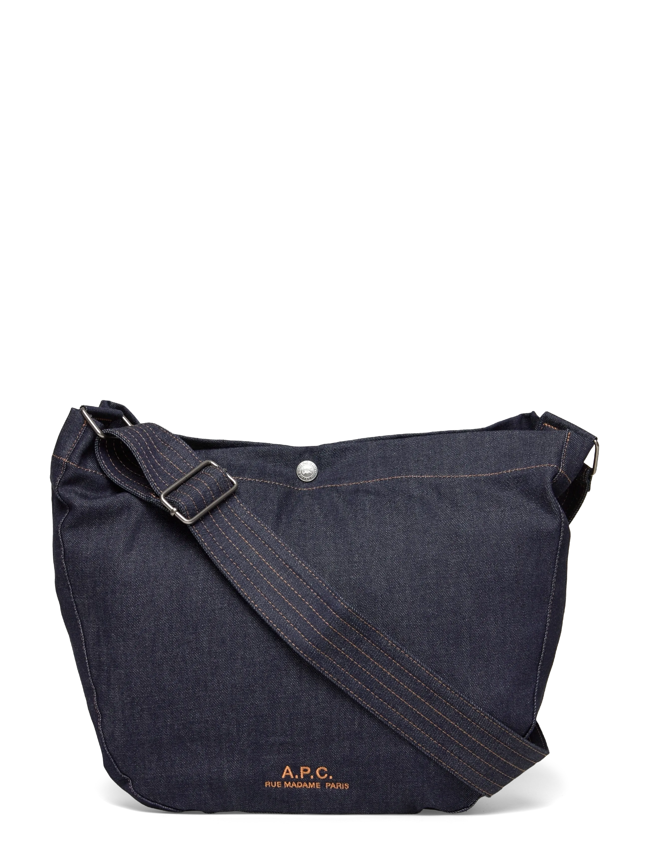 A.P.C. besace journal - Axelremsväskor - INDIGO / navy