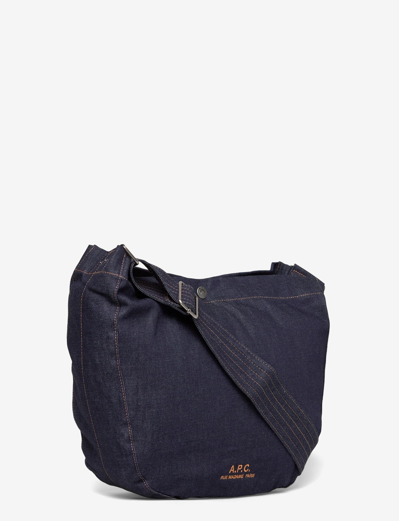 A.P.C. - besace journal - top handle tasker - indigo - 2
