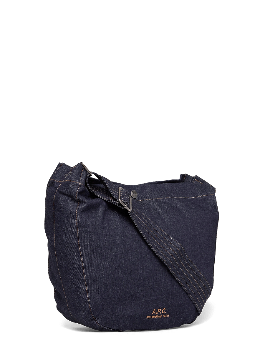 A.P.C. - besace journal - henkeltaschen - indigo - 2