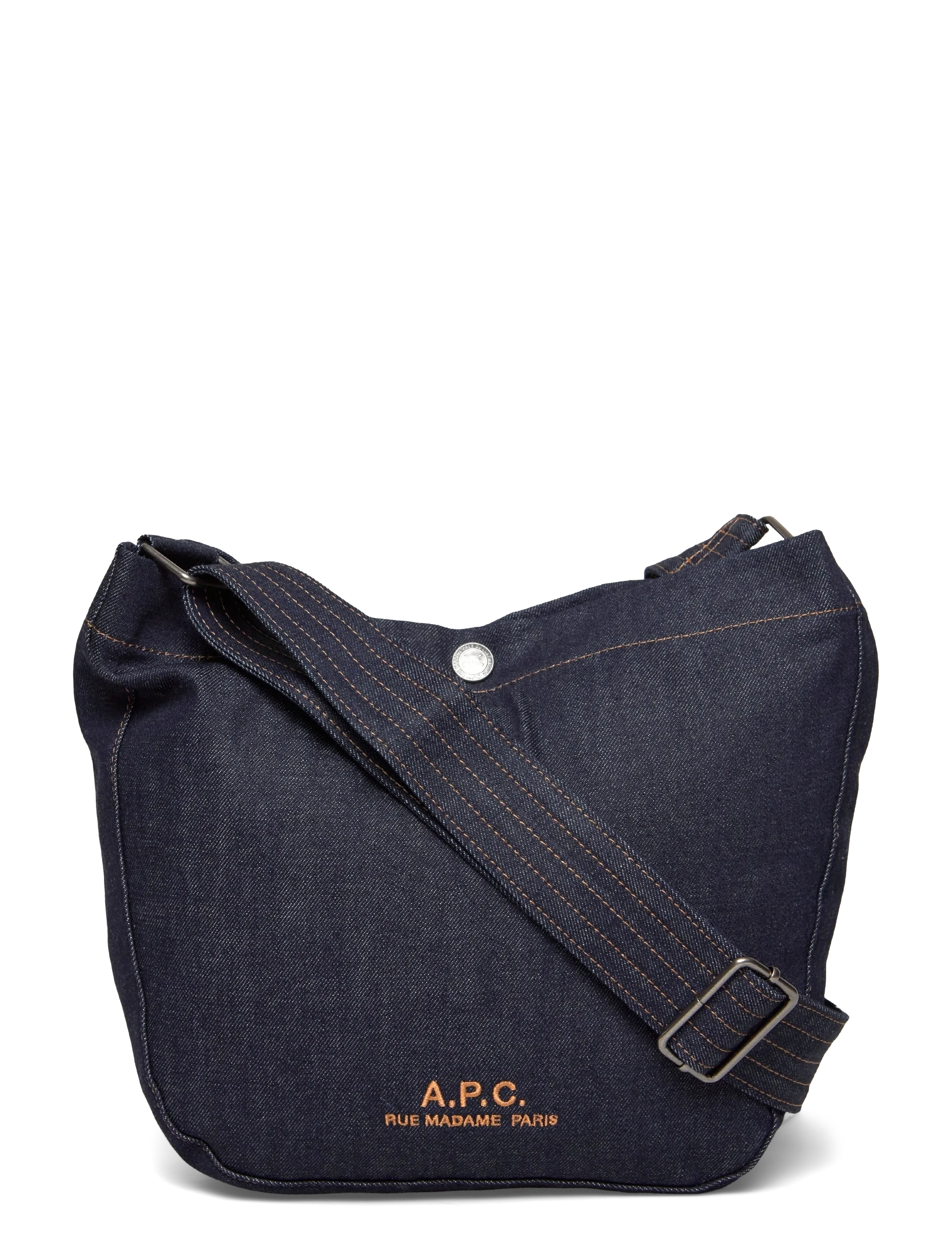 A.P.C. besace journal small - Damen - INDIGO / blue