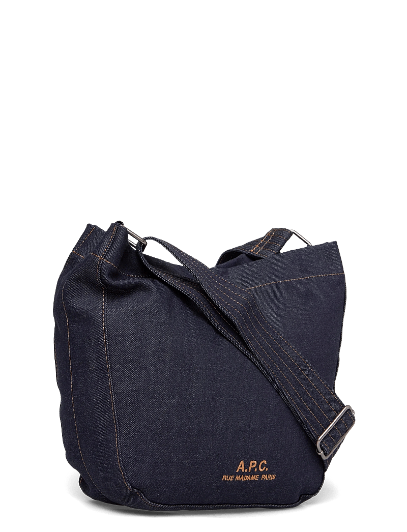 A.P.C. - besace journal small - henkeltaschen - indigo - 2