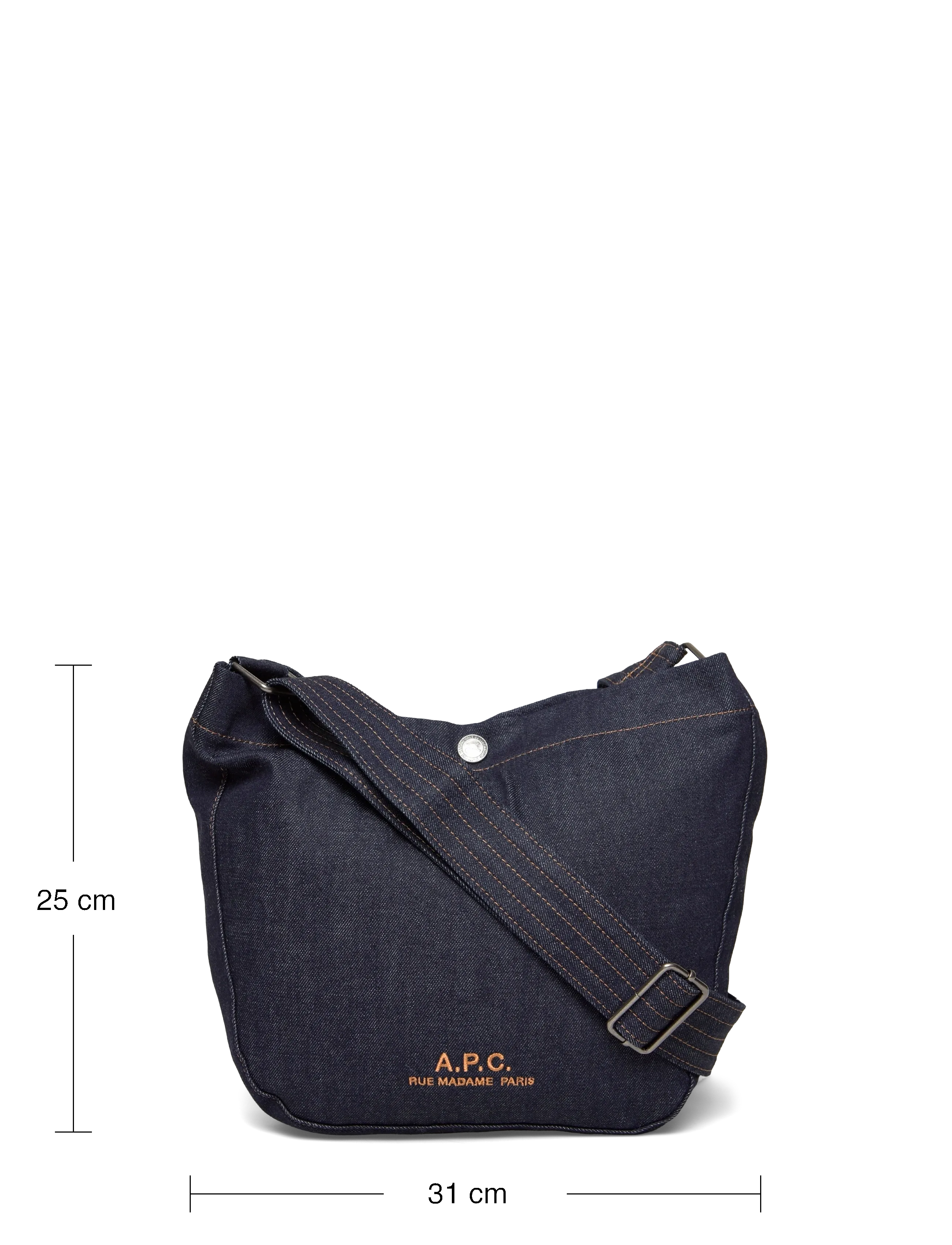A.P.C. - besace journal small - dzimšanas dienas dāvanas - indigo - 3