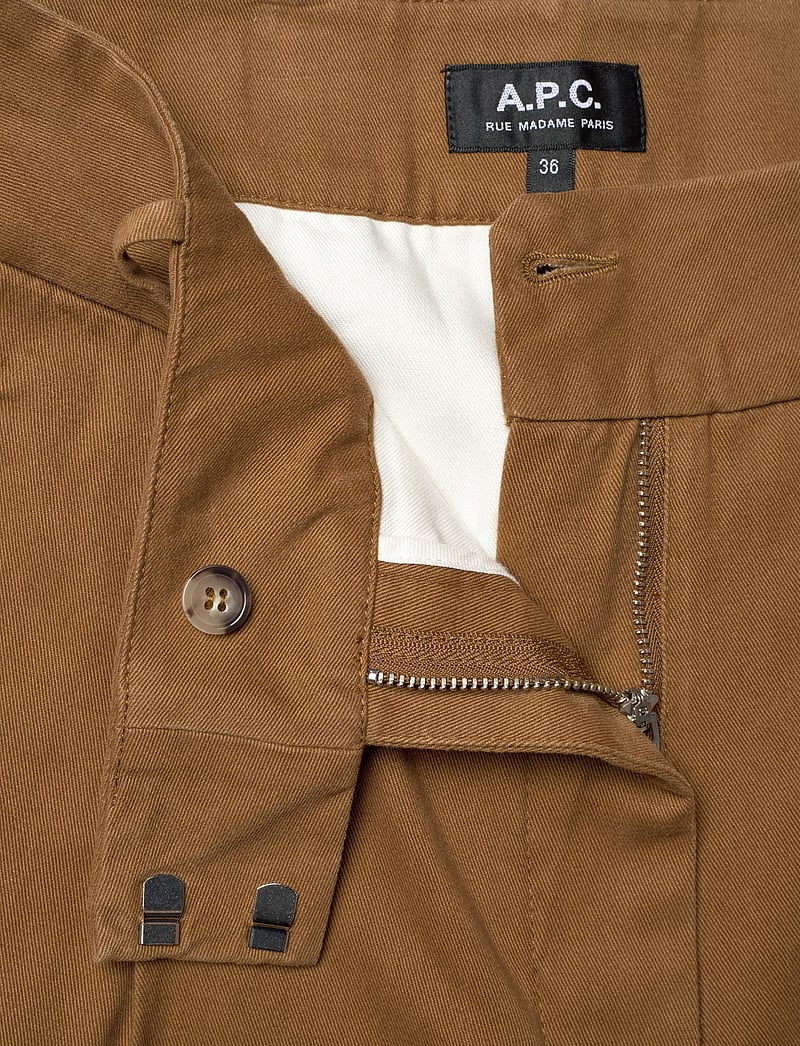 A.P.C. - Veronica Trousers - pidulikud püksid - camel - 3
