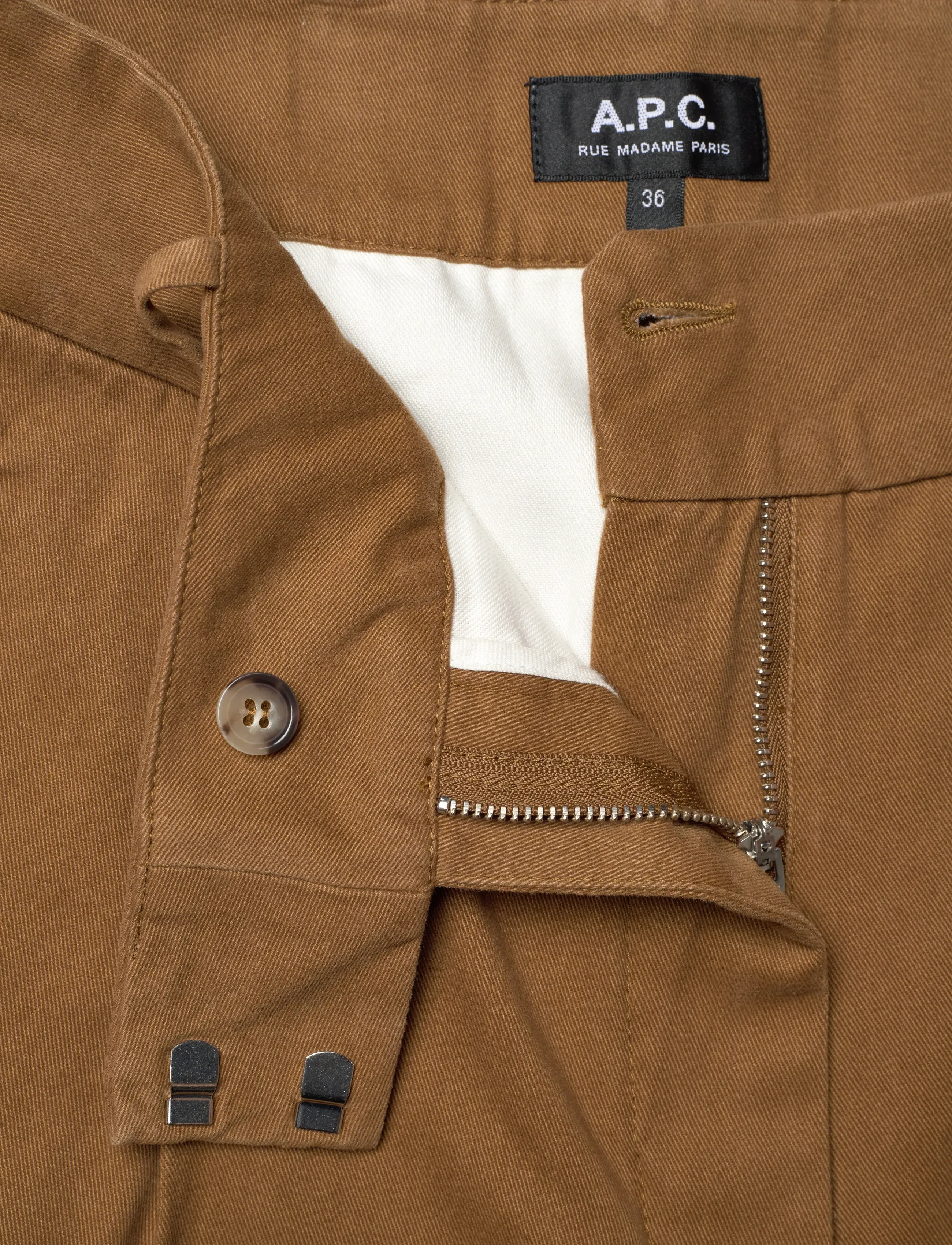 A.P.C. - Veronica Trousers - festtøj til outletpriser - camel - 3