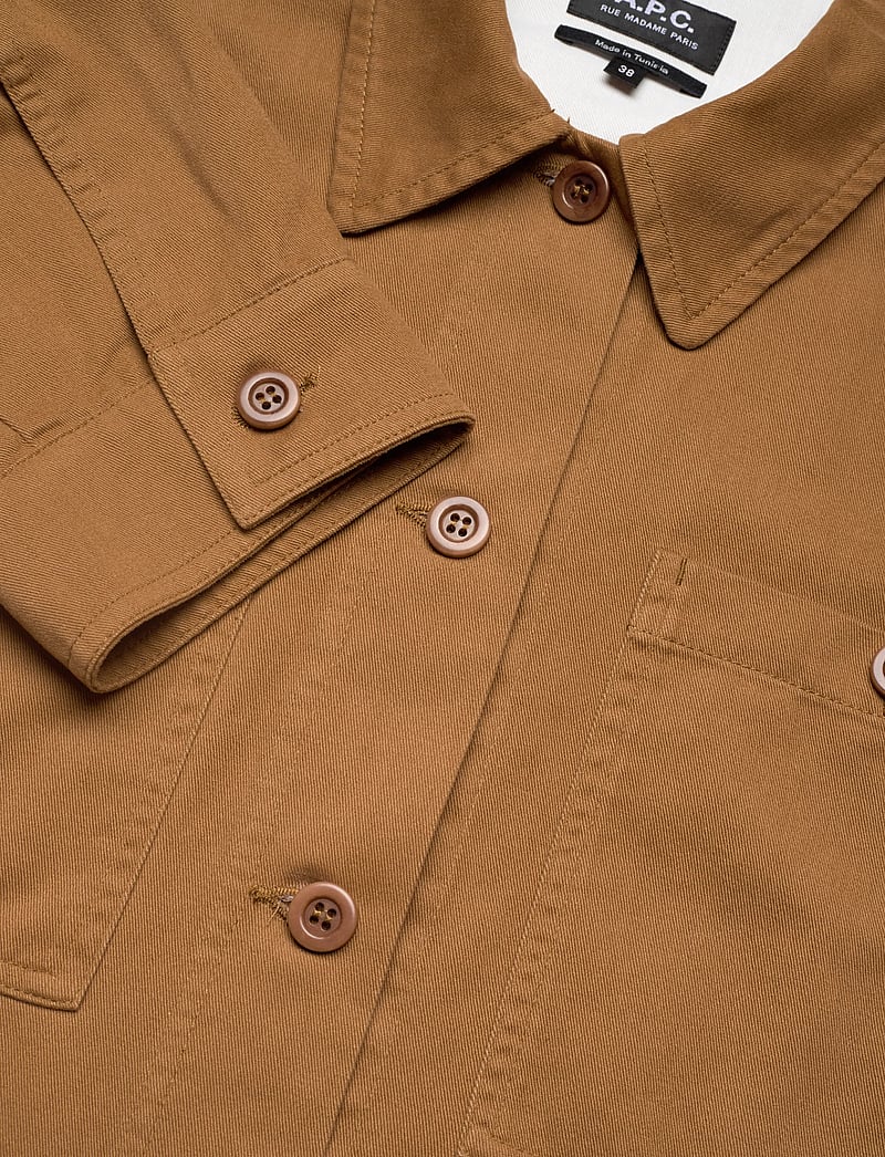 A.P.C. - Siana Vest - jeanshemden - camel - 2