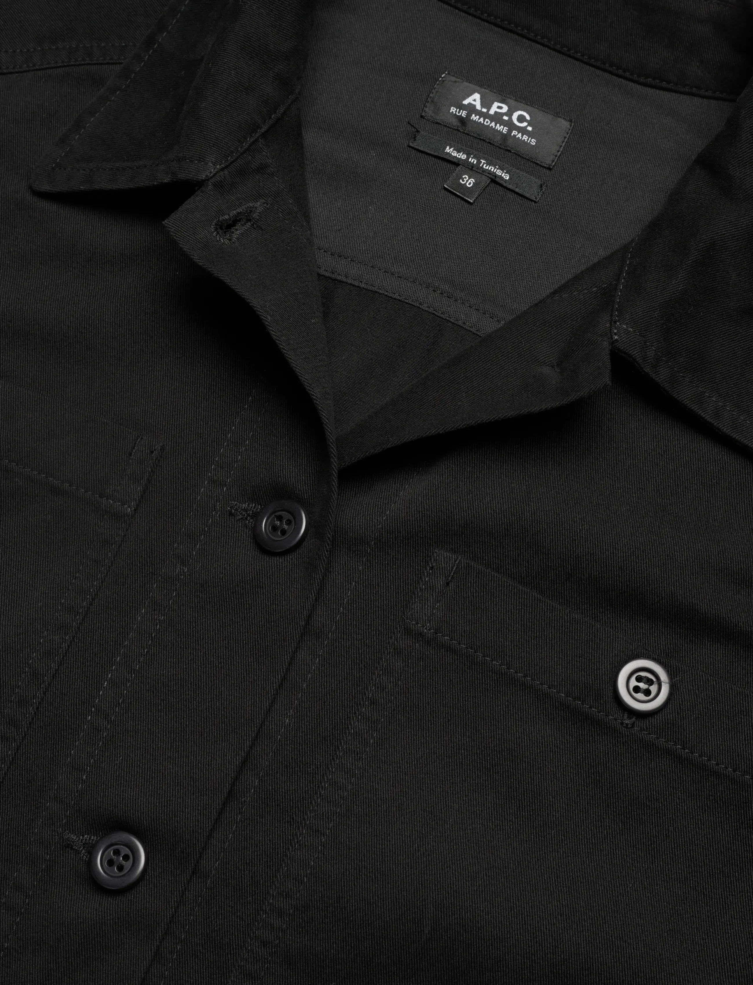A.P.C. - Siana Vest - džinsa krekli - noir - 2
