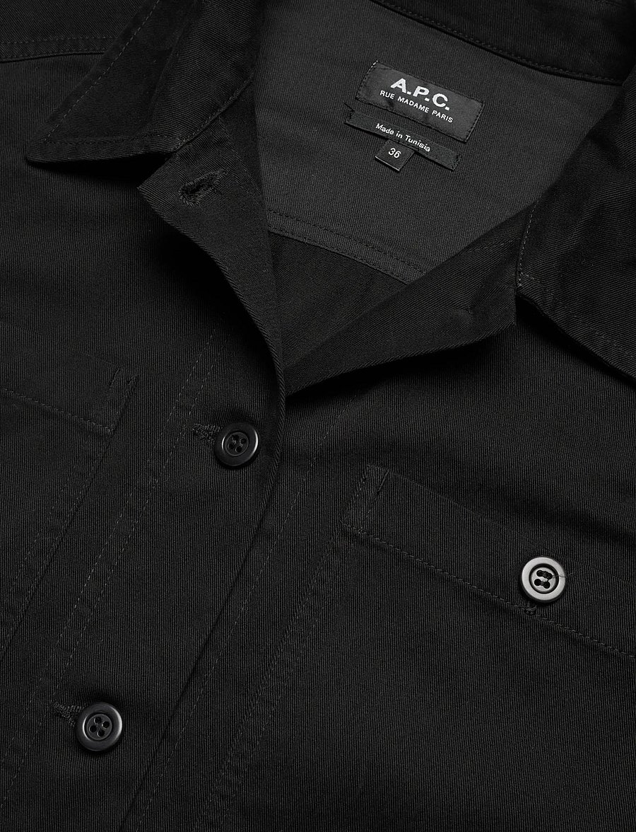 A.P.C. - Siana Vest - jeanshemden - noir - 2