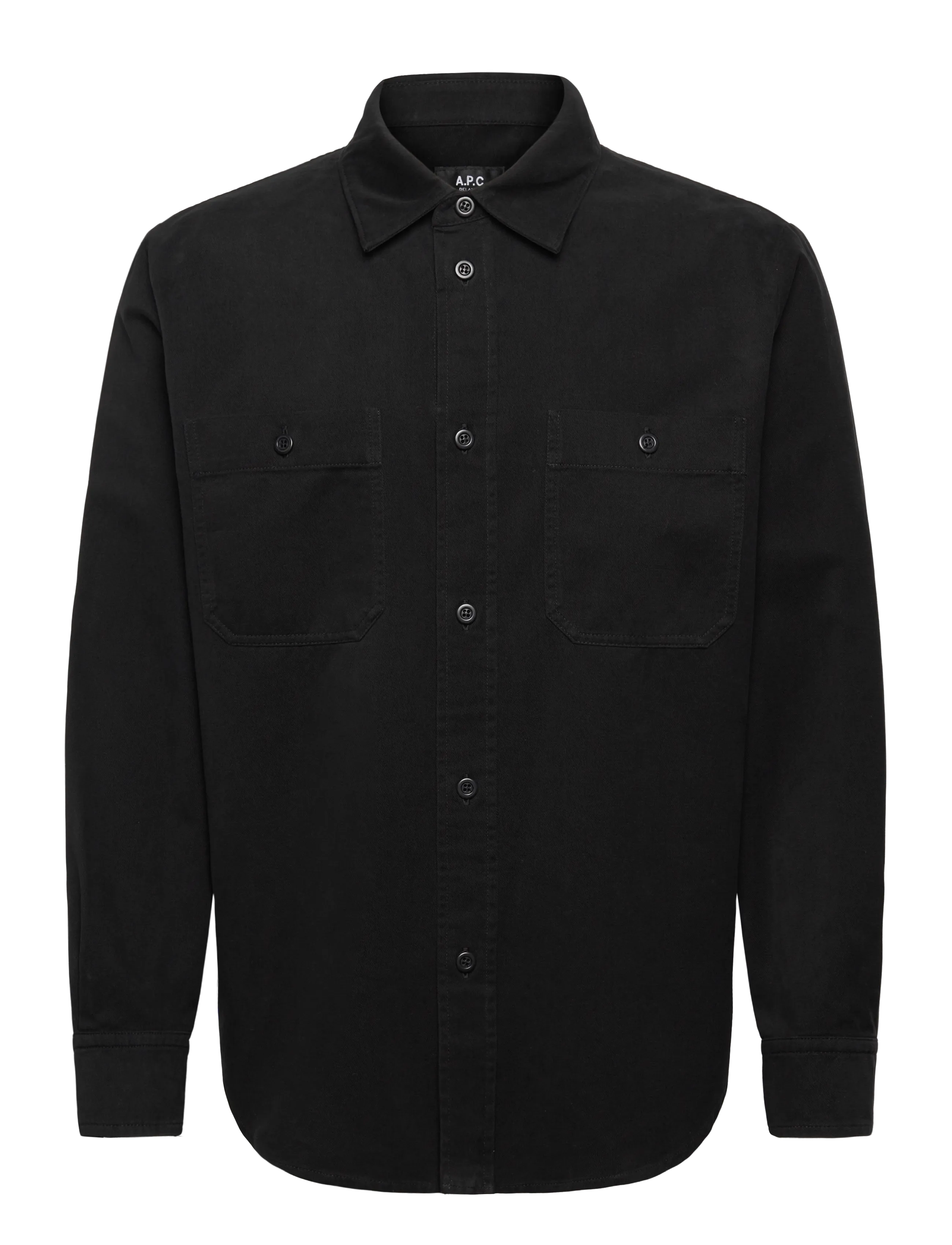 A.P.C. Overshirt Antoine Schwarz - L - Herren