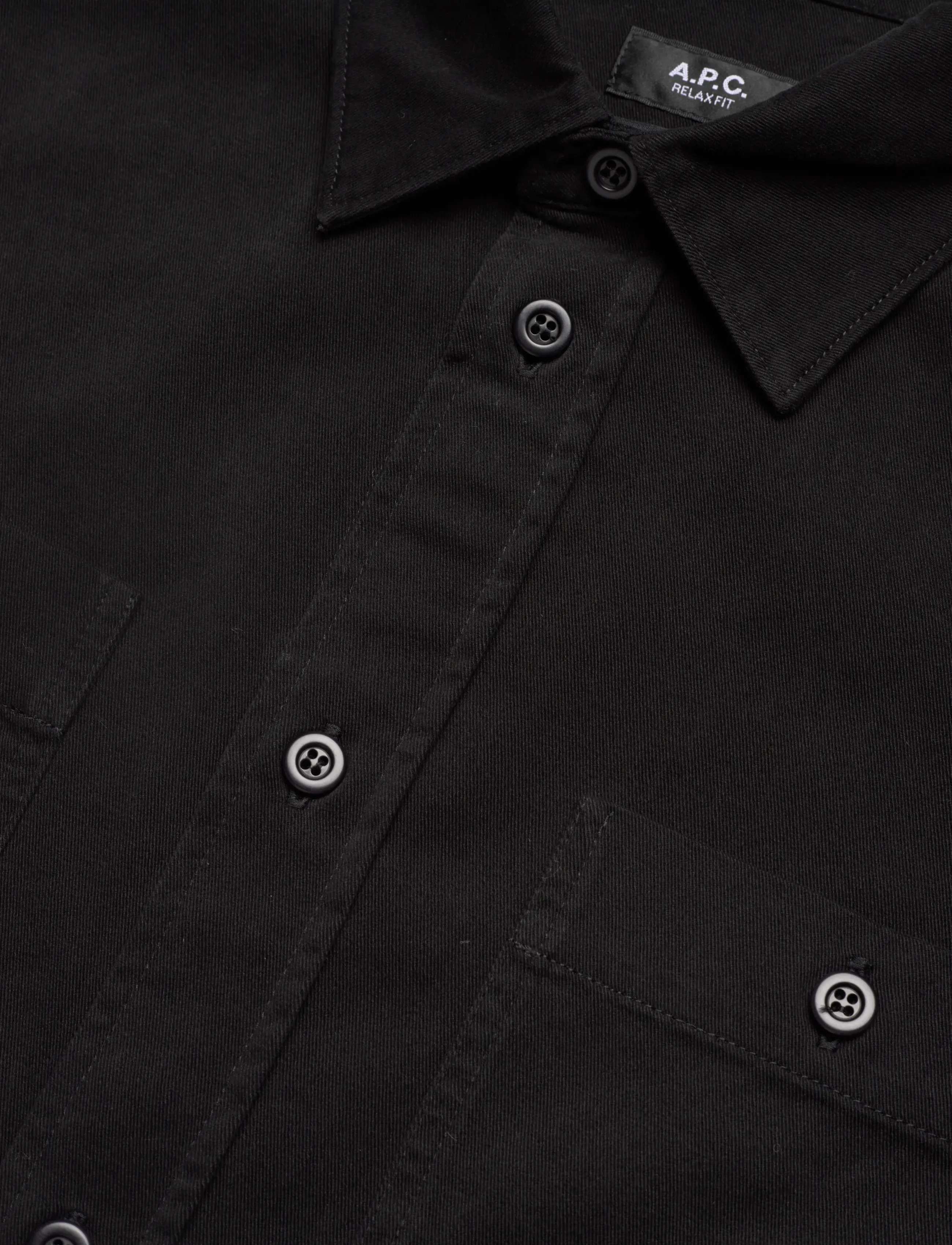 A.P.C. - Overshirt Antoine - syntymäpäivälahjat - noir - 2