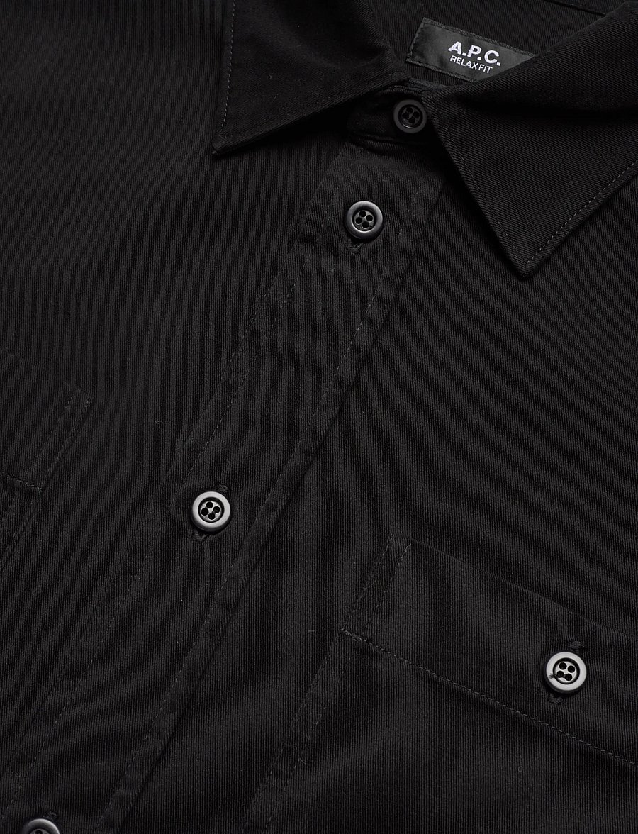 A.P.C. - Overshirt Antoine - casual hemden - noir - 2
