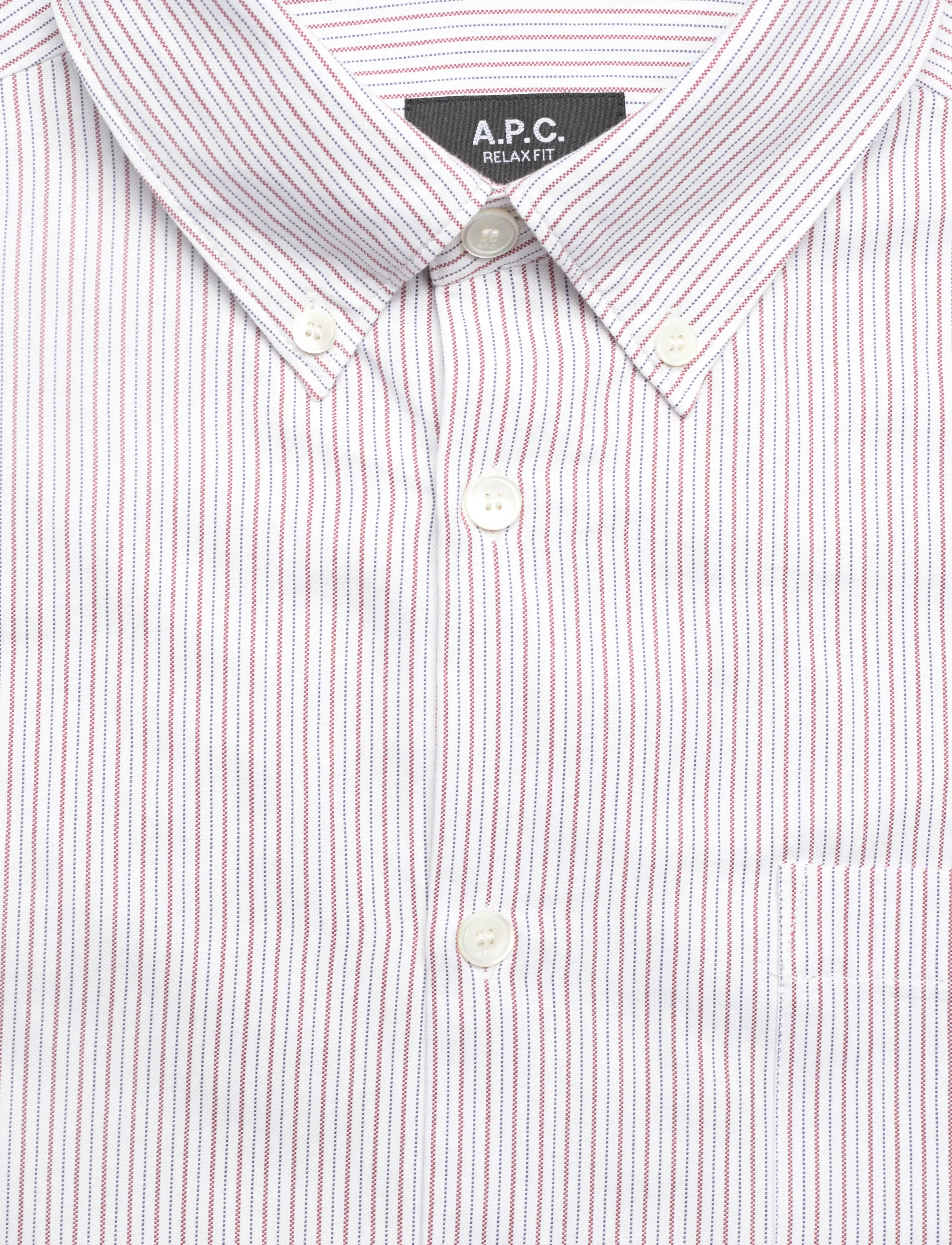 A.P.C. - Shirt Mateo - mehed - bordeaux - 2