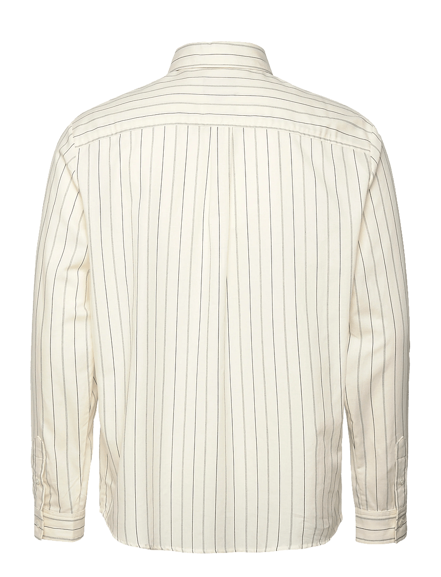 A.P.C. - Shirt Clement - gestreifte hemden - ecru - 1