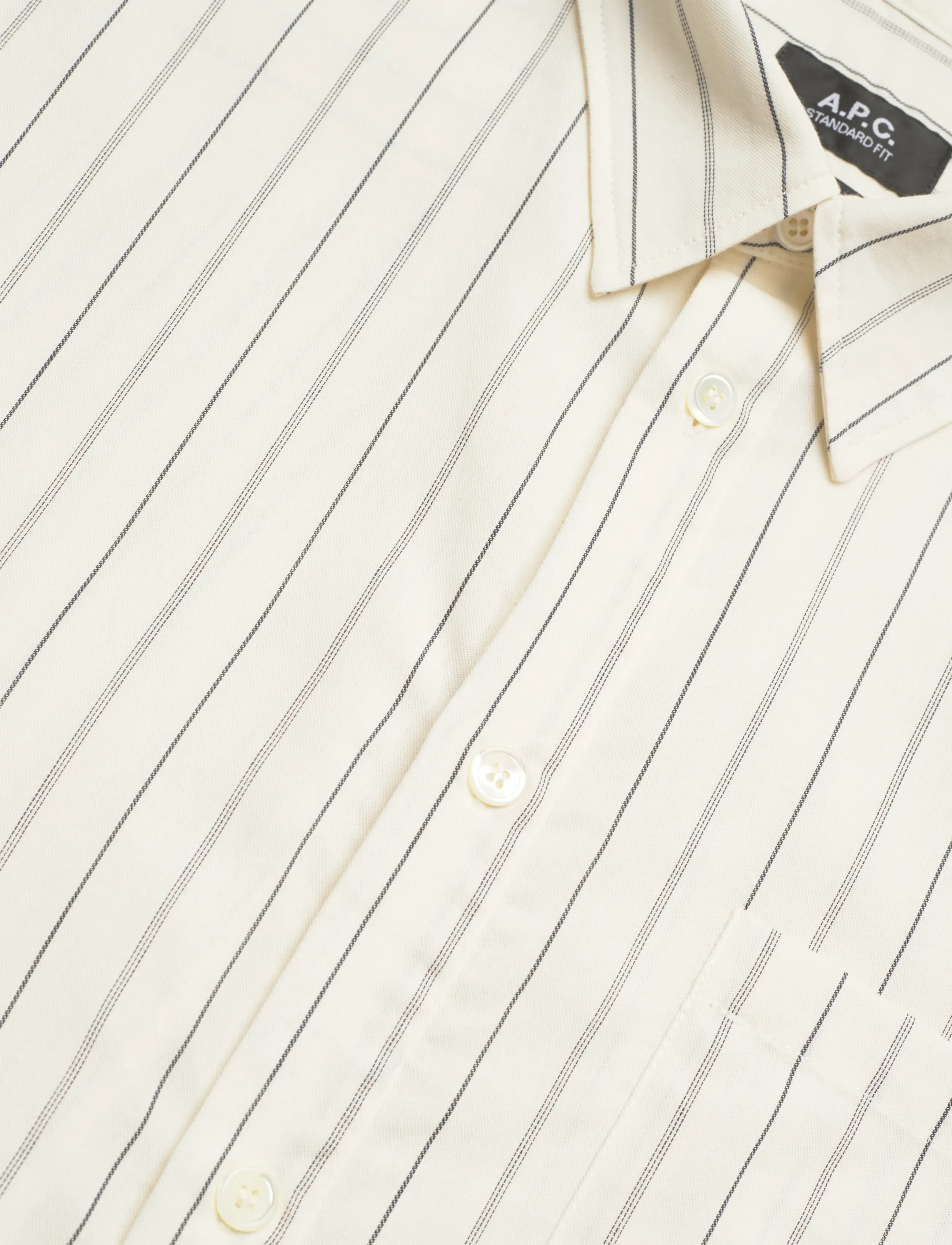 A.P.C. - Shirt Clement - mænd - ecru - 3
