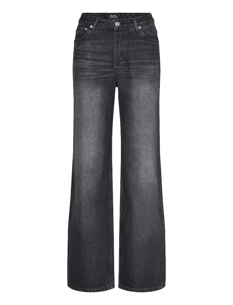 A.P.C. - Elisabeth Jeans - wide leg jeans - faux noir - 0