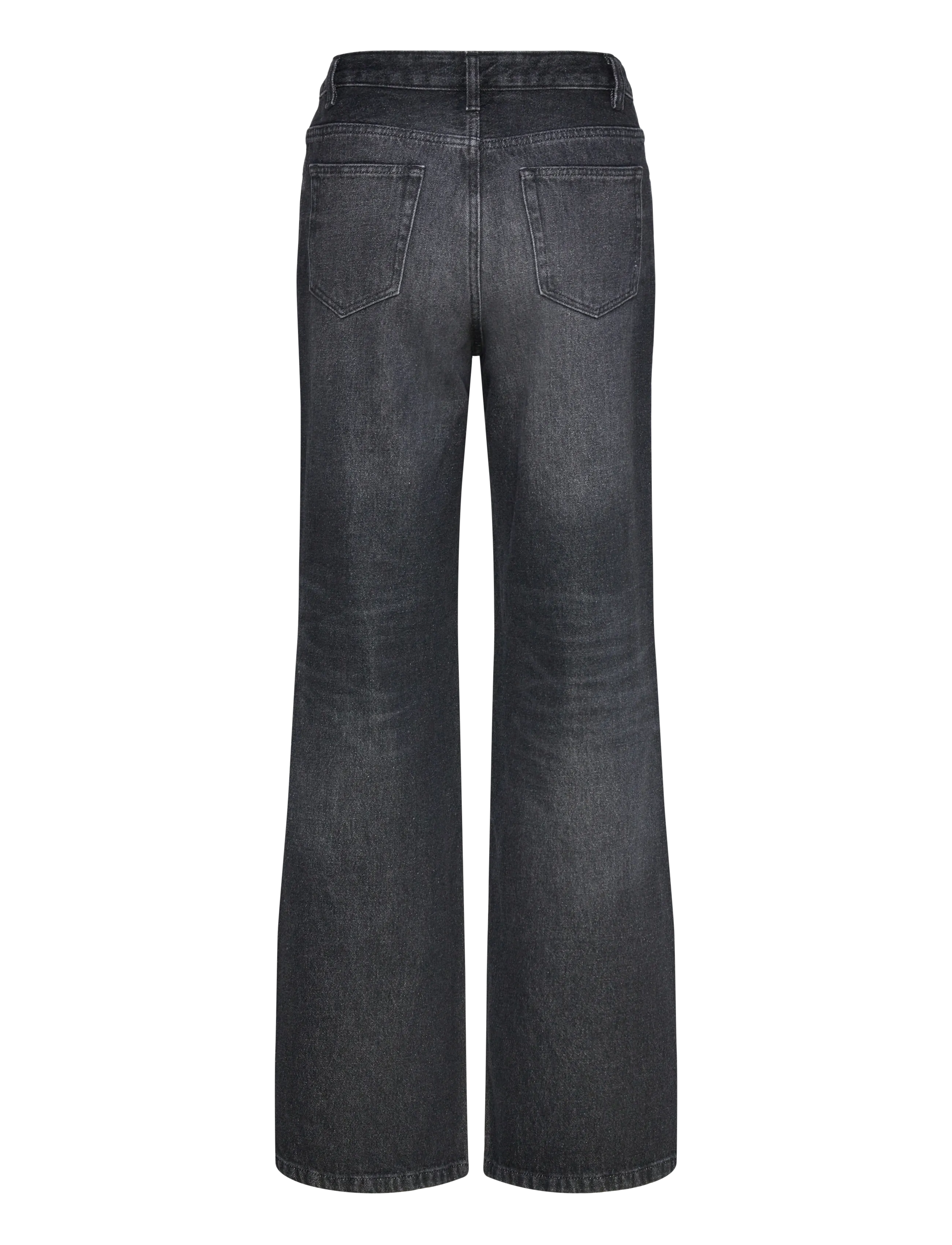 A.P.C. - Elisabeth Jeans - jeans met wijde pijpen - faux noir - 1