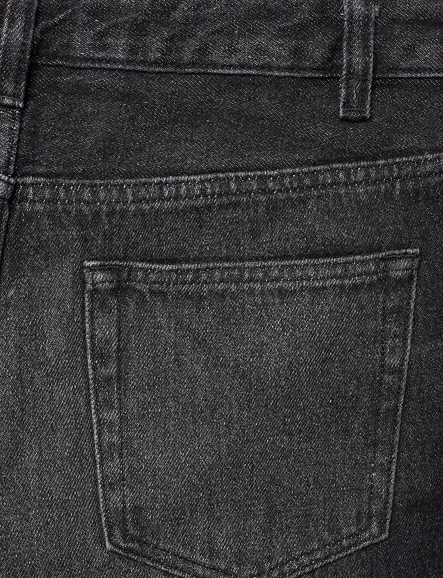 A.P.C. - Elisabeth Jeans - džinsa bikses ar platām starām - faux noir - 4