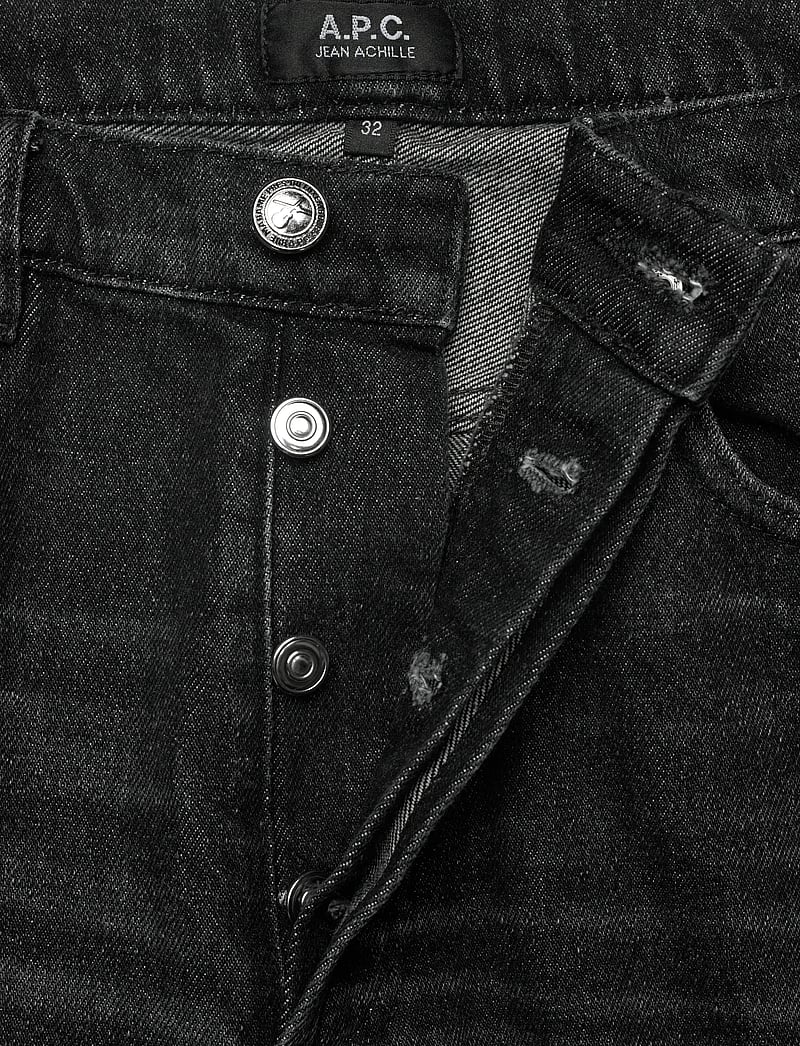 A.P.C. - Achille Jeans - regular jeans - faux noir - 3