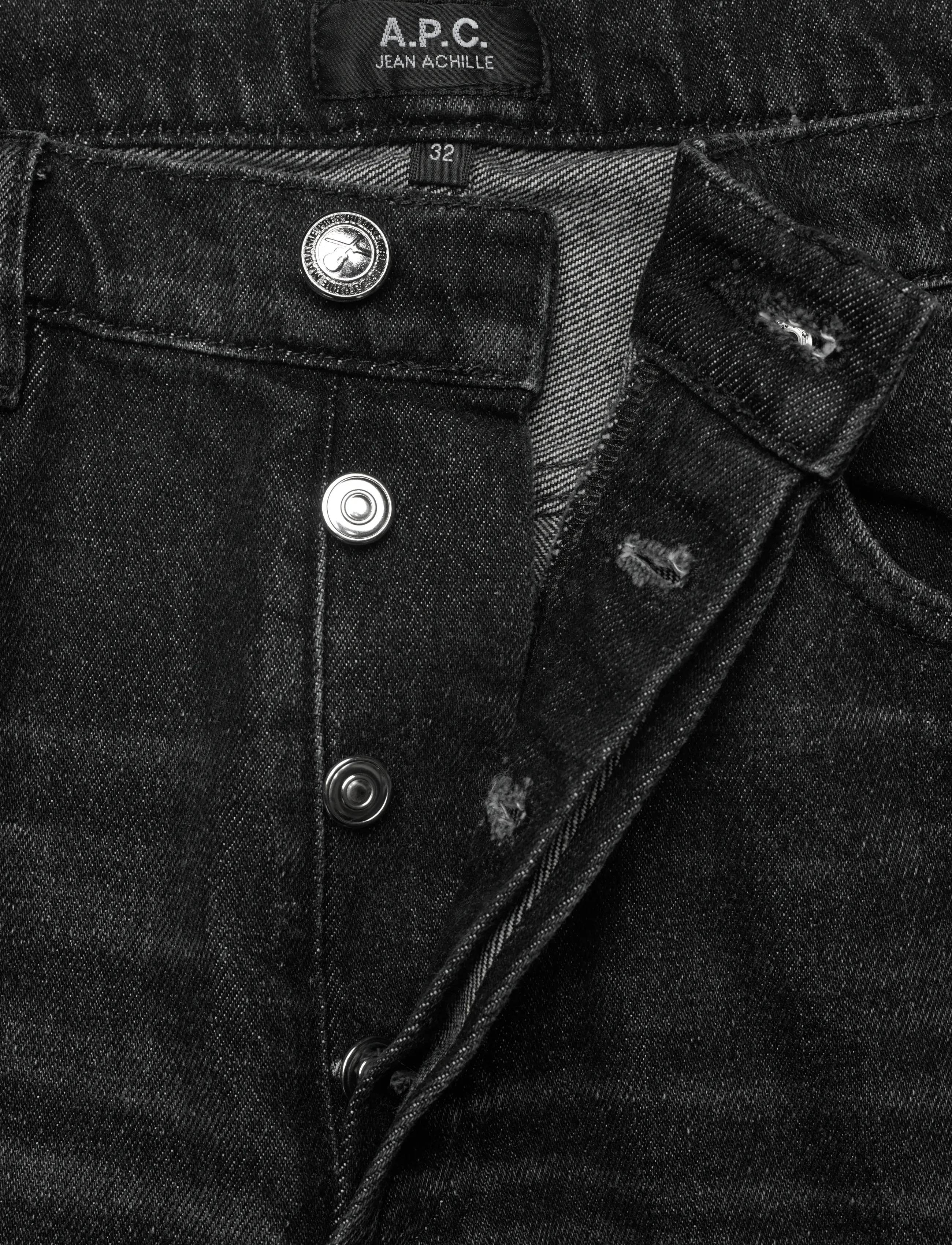 A.P.C. - Achille Jeans - byxor & jeans - faux noir - 3