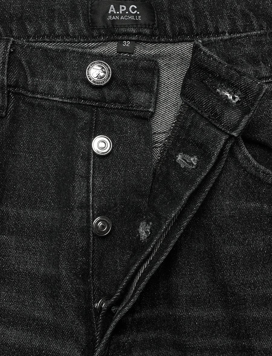 A.P.C. - Achille Jeans - regular jeans - faux noir - 3