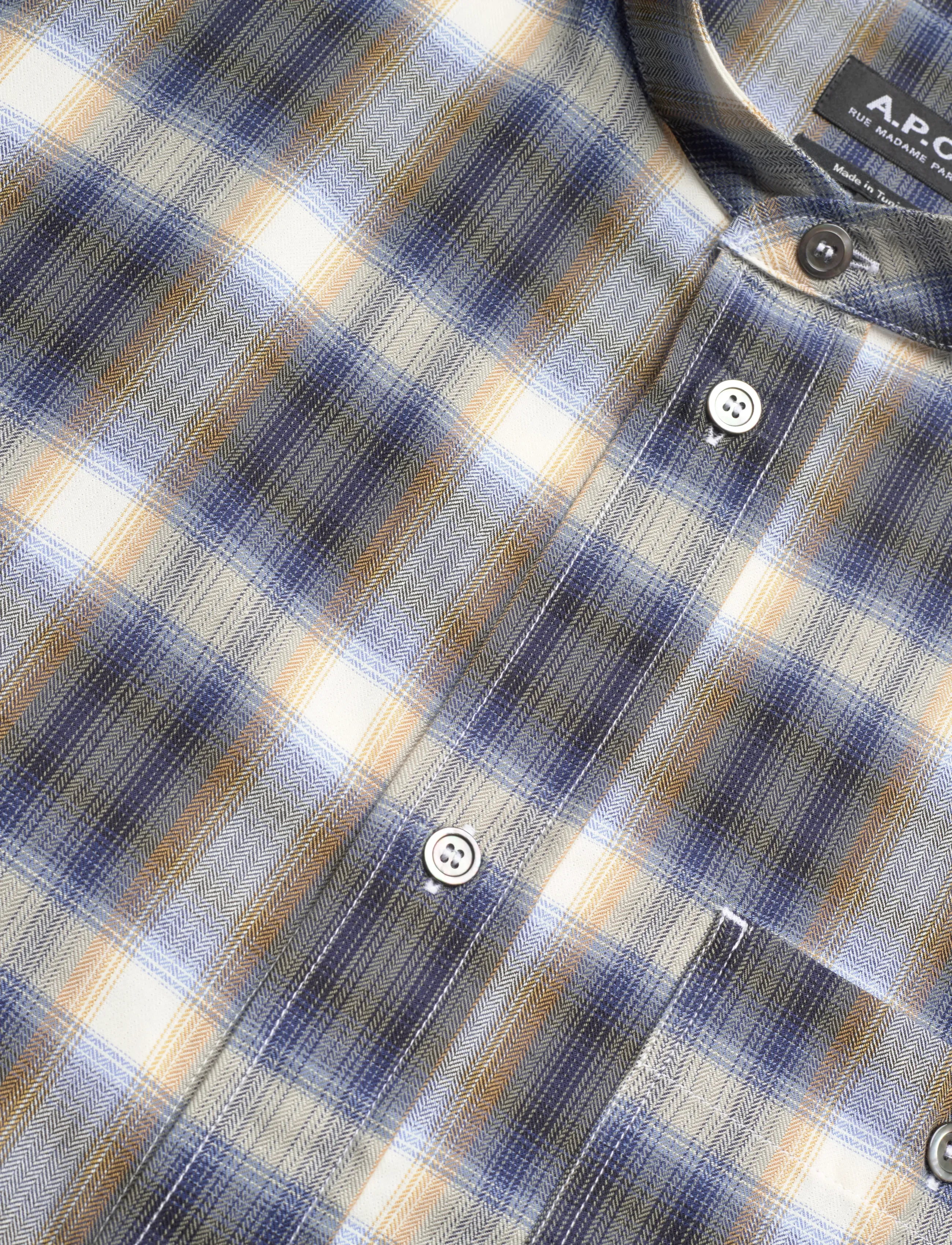 A.P.C. - Shirt Thomas - herren - bleu - 3